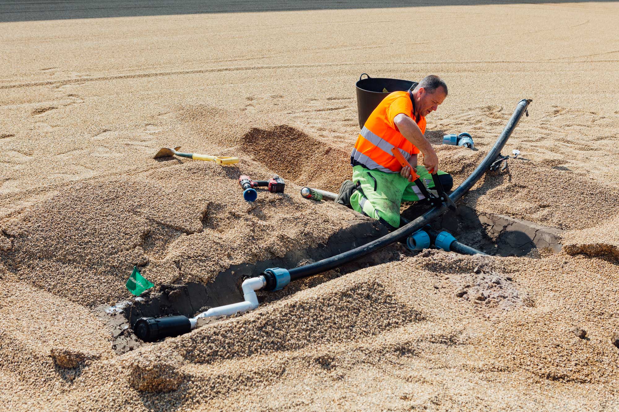 Irrigation project photography 14