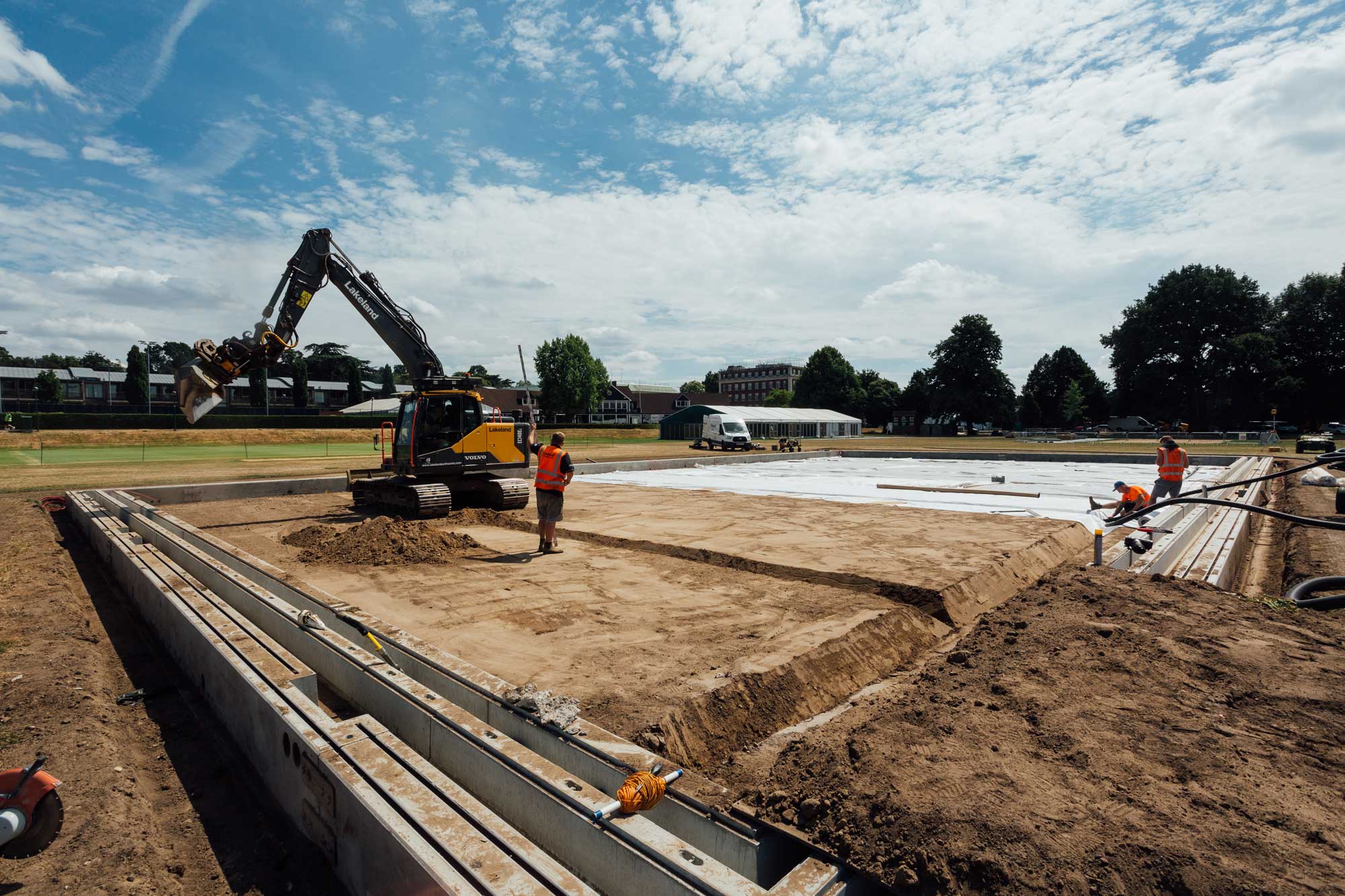 Wimbledon Qualifying and Community Sports Centre project photography 13
