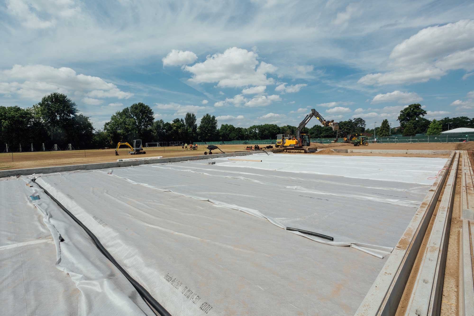 Wimbledon Qualifying and Community Sports Centre project photography 8
