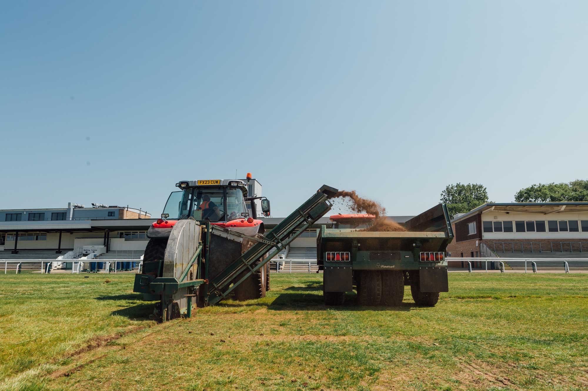 Huntingdon Racecourse project photography 7