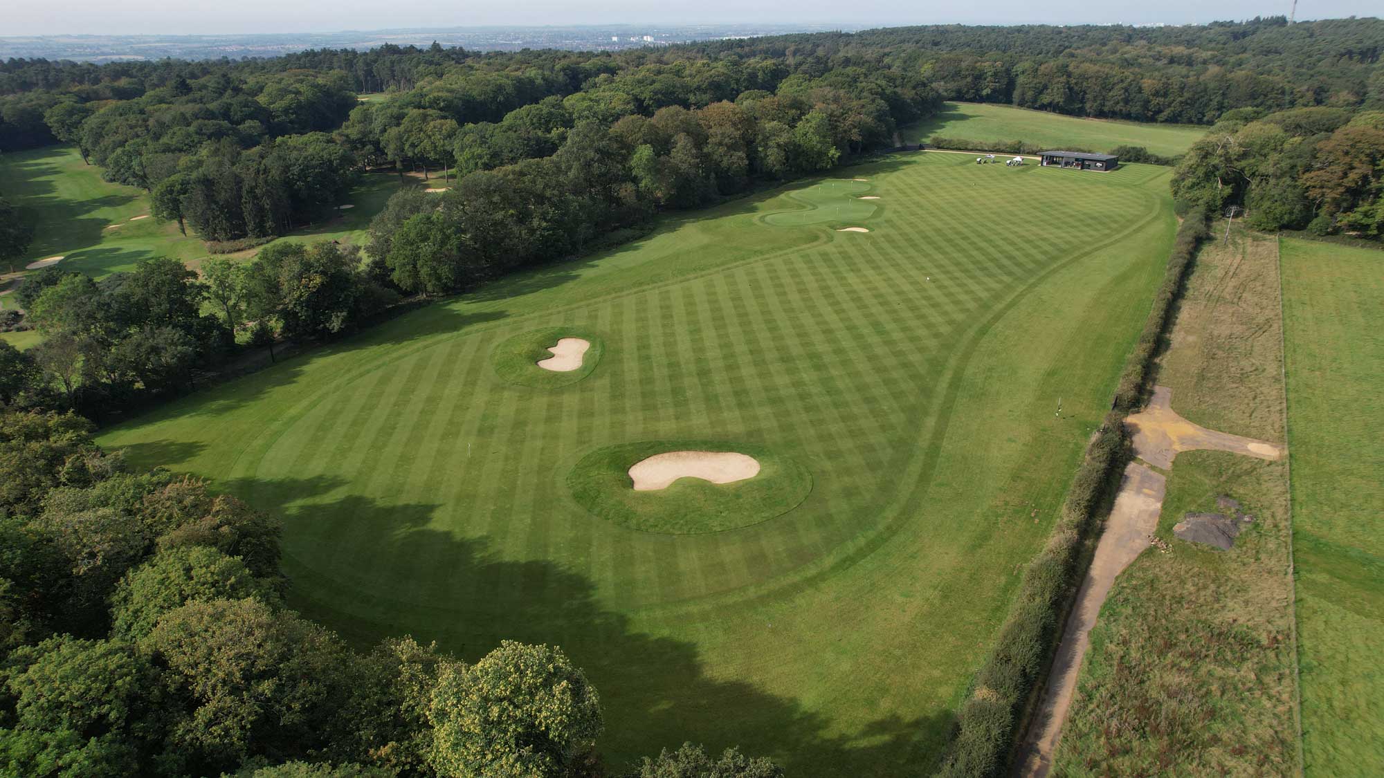 Golf natural sports surface