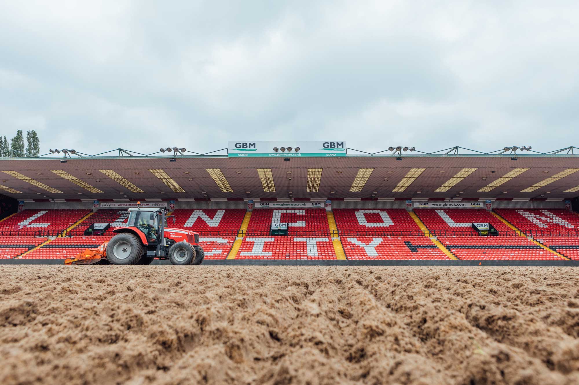 Lincoln City Football Club project photography 9