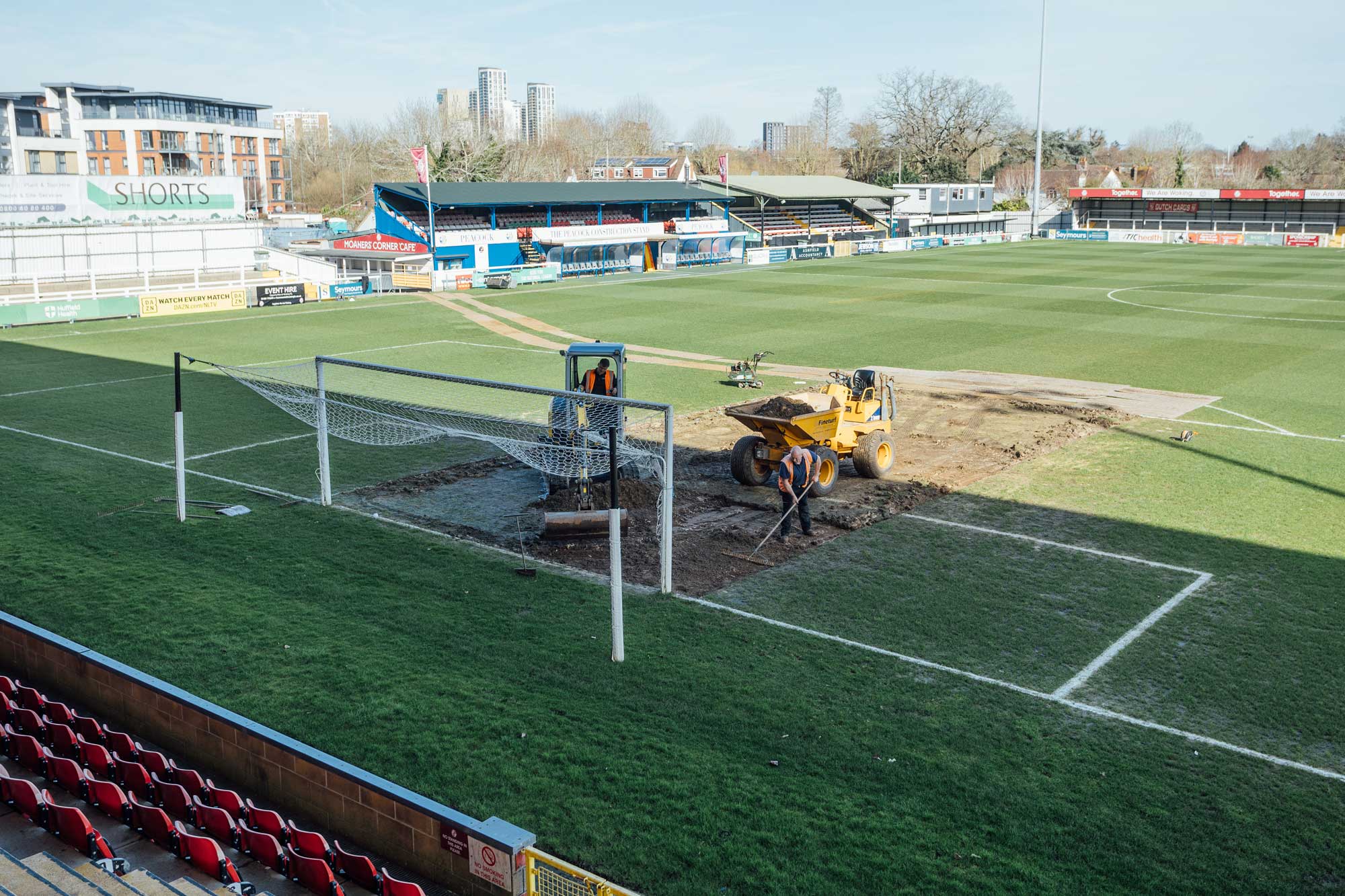 Woking Football Club project photography 3