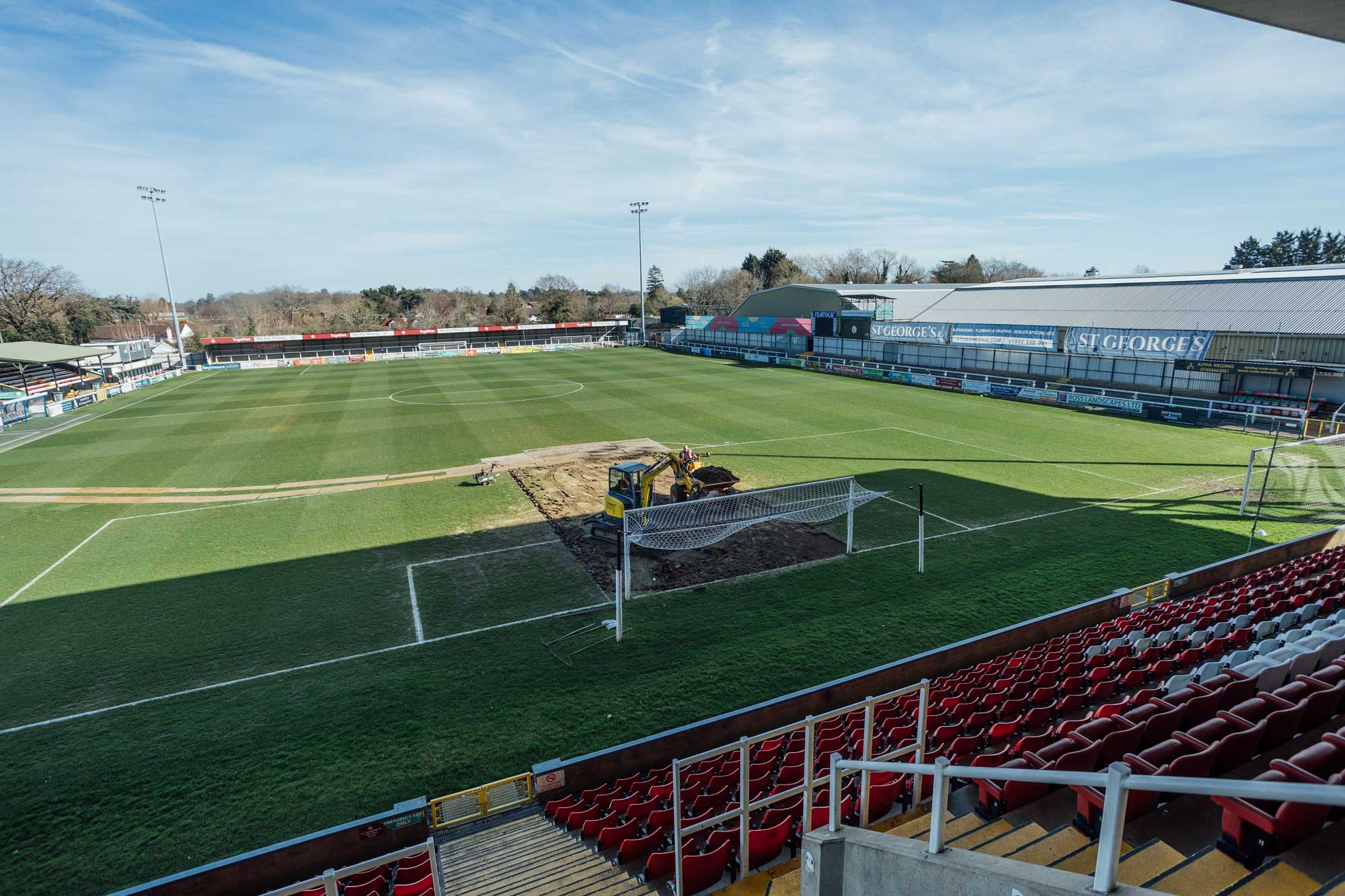 Woking Football Club project photography 4