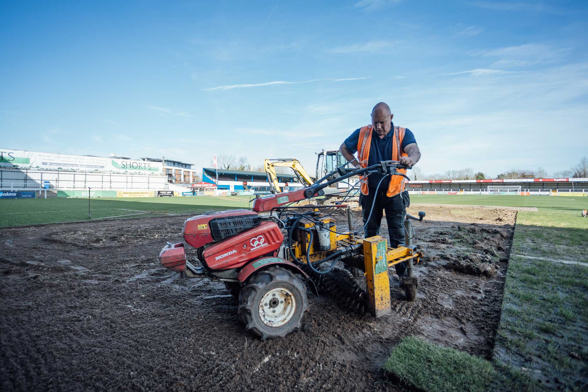 Woking Football Club project photography 6