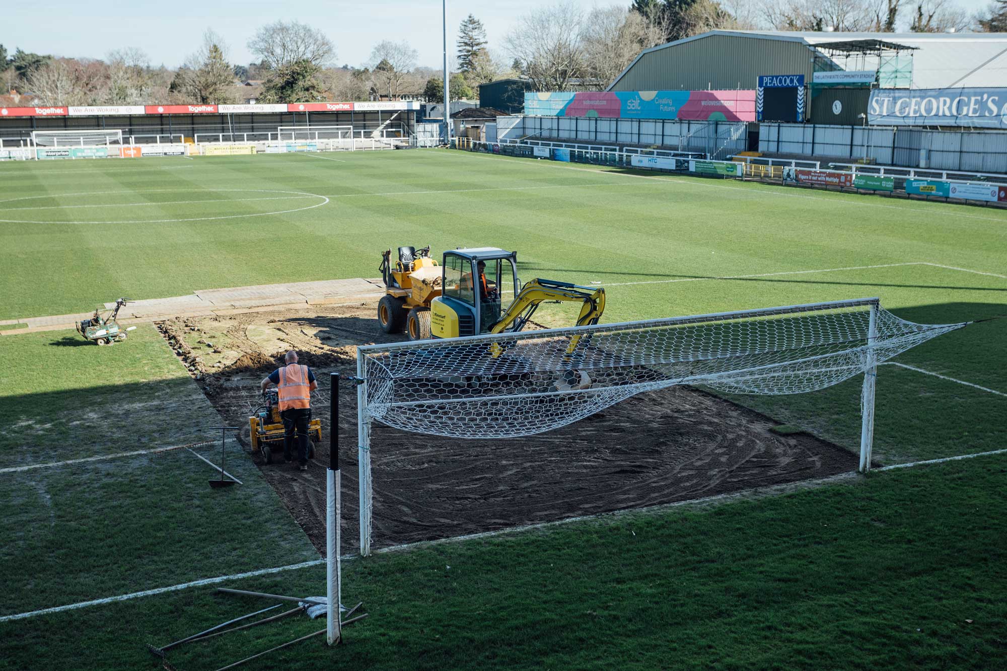 Woking Football Club project photography 7