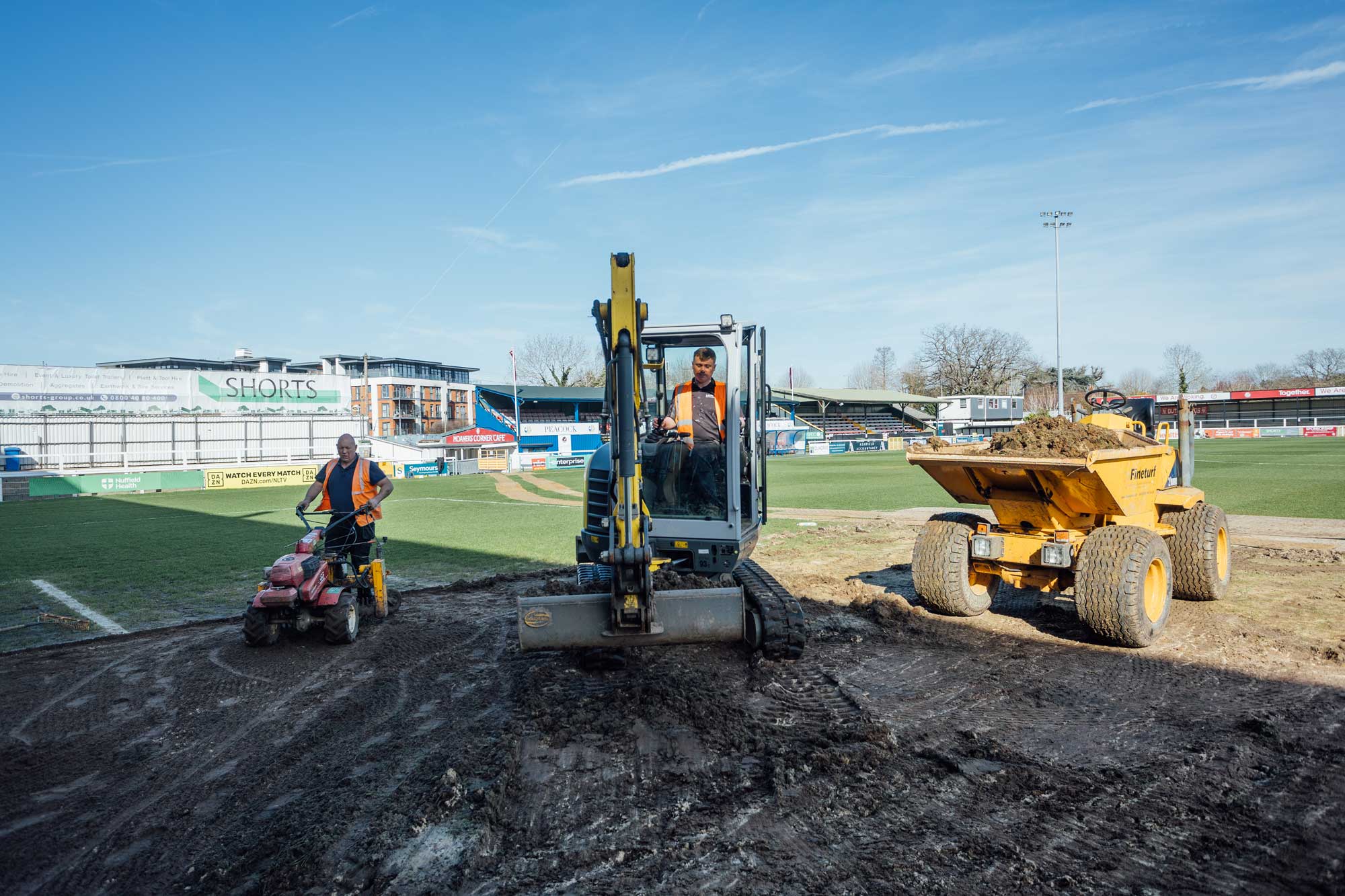 Woking Football Club project photography 8