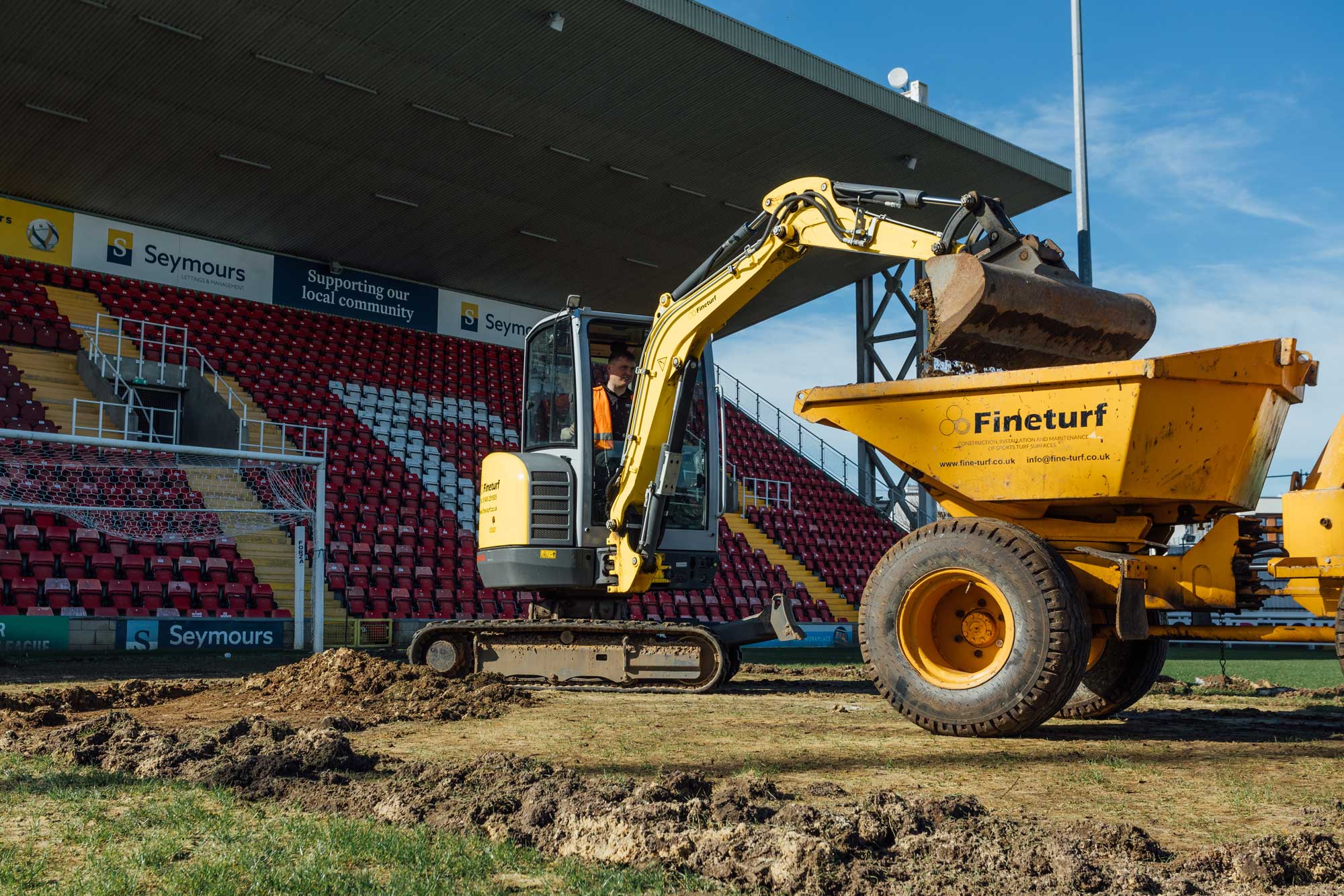Woking Football Club project photography 17