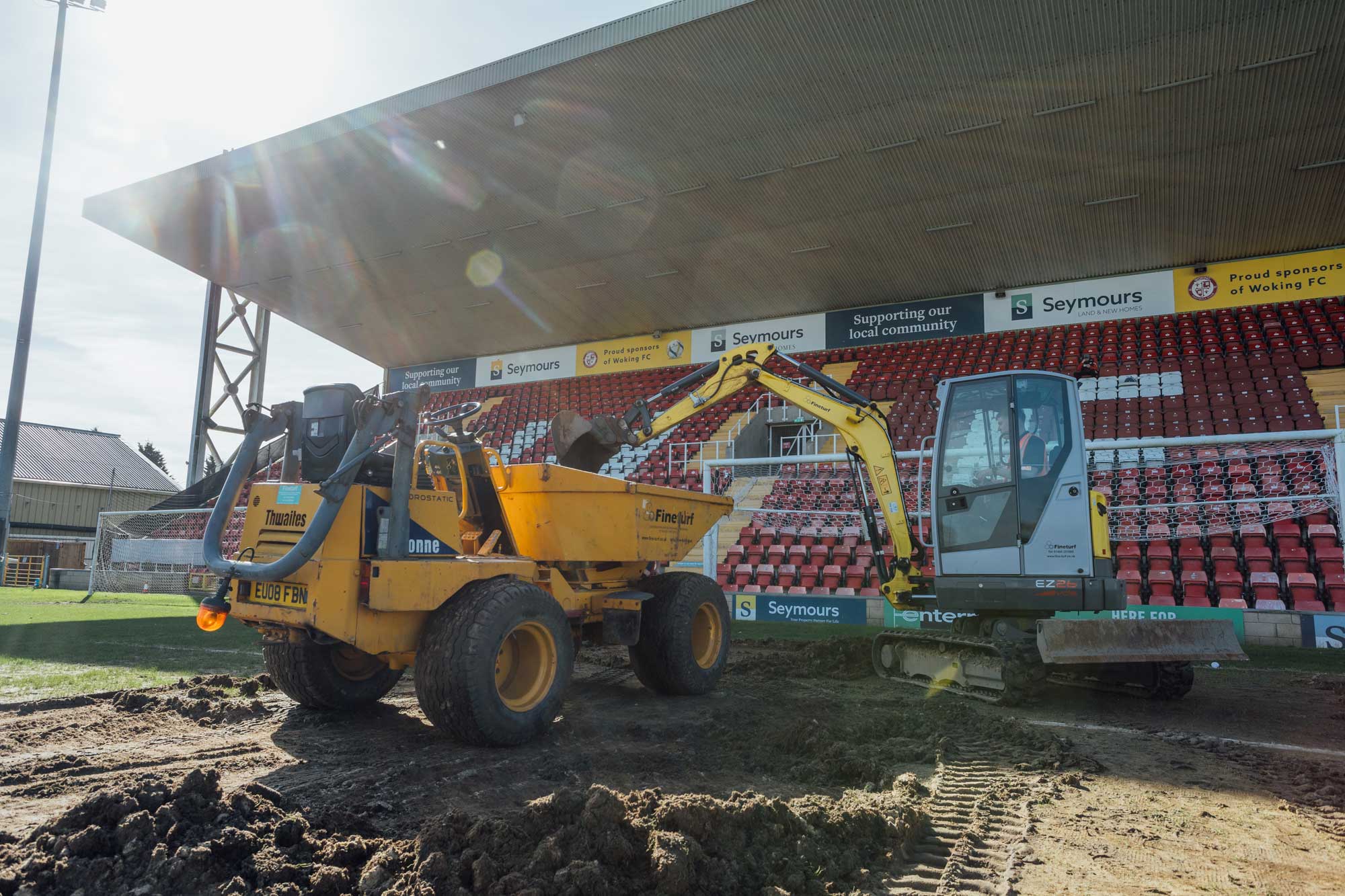 Woking Football Club project photography 16