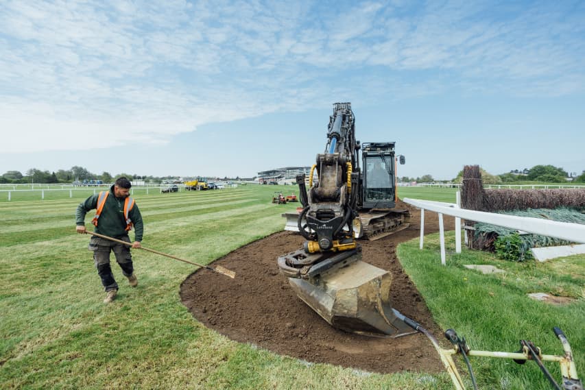 Cheltenham Racecourse project photography 11