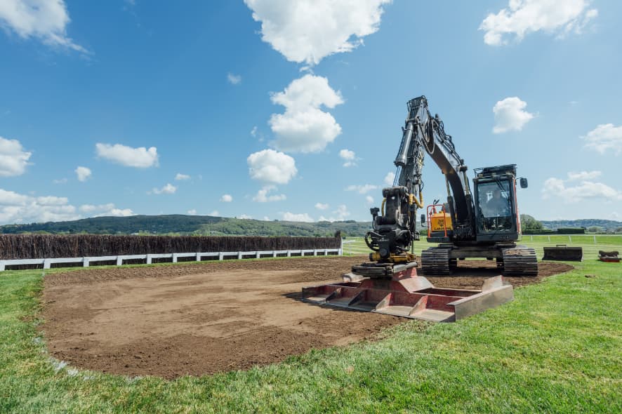 Cheltenham Racecourse project photography 12