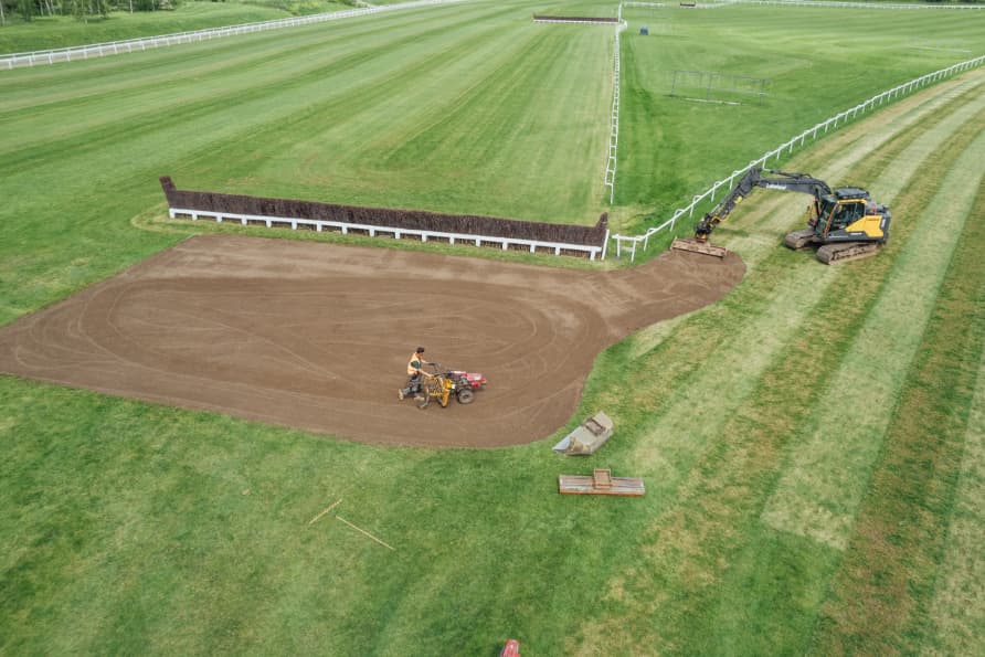 Cheltenham Racecourse project photography 13