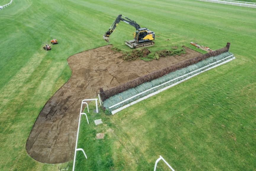 Cheltenham Racecourse project photography 4