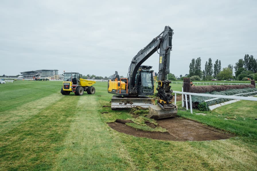 Cheltenham Racecourse project photography 5