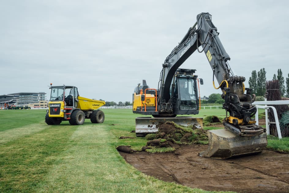 Cheltenham Racecourse project photography 6