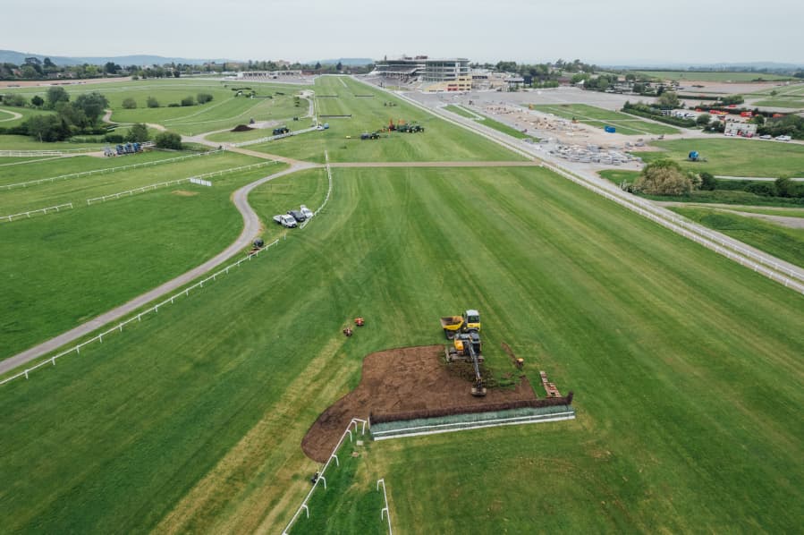 Cheltenham Racecourse project photography 7