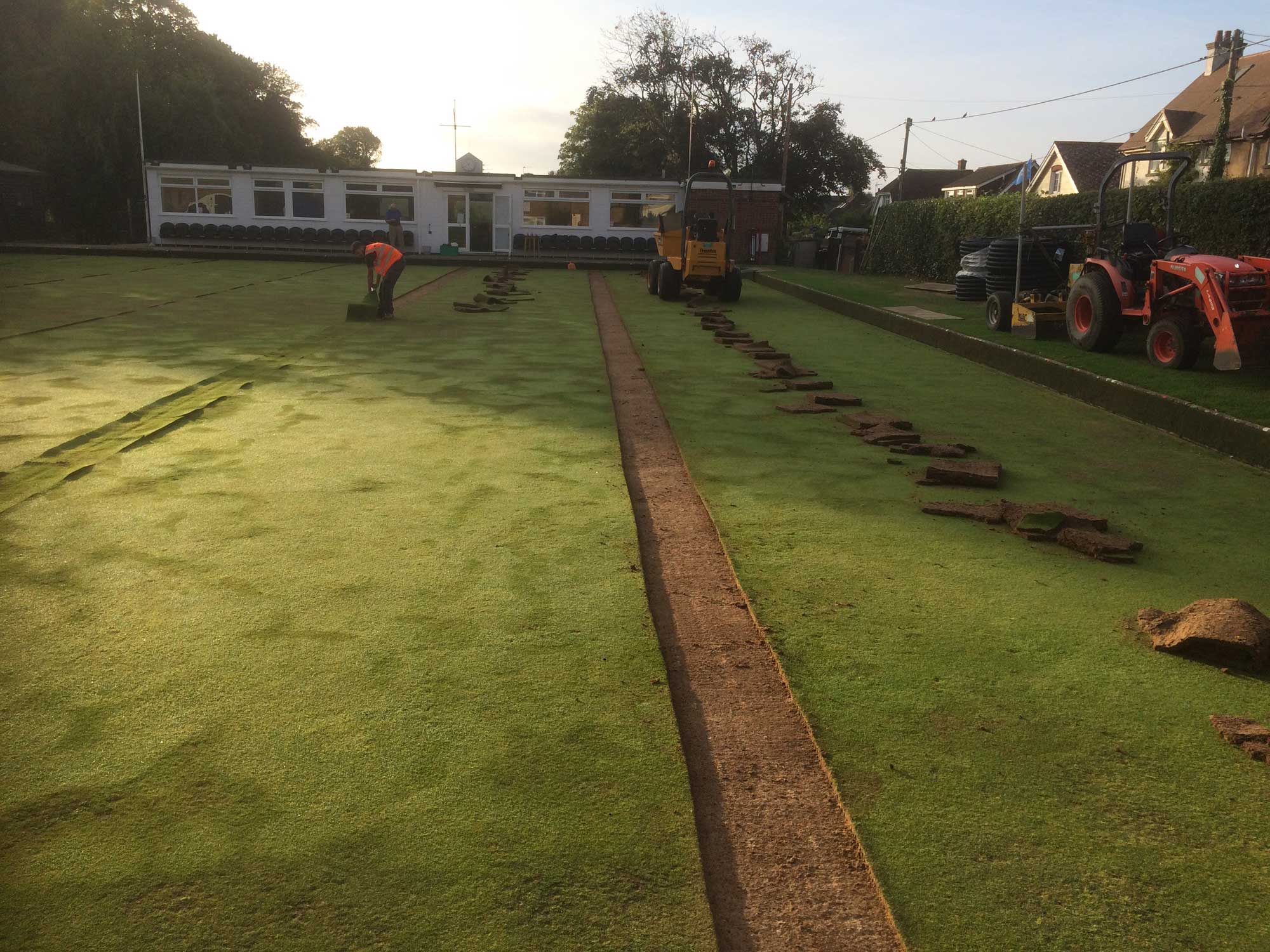 Bembridge Bowling Club project photography 2