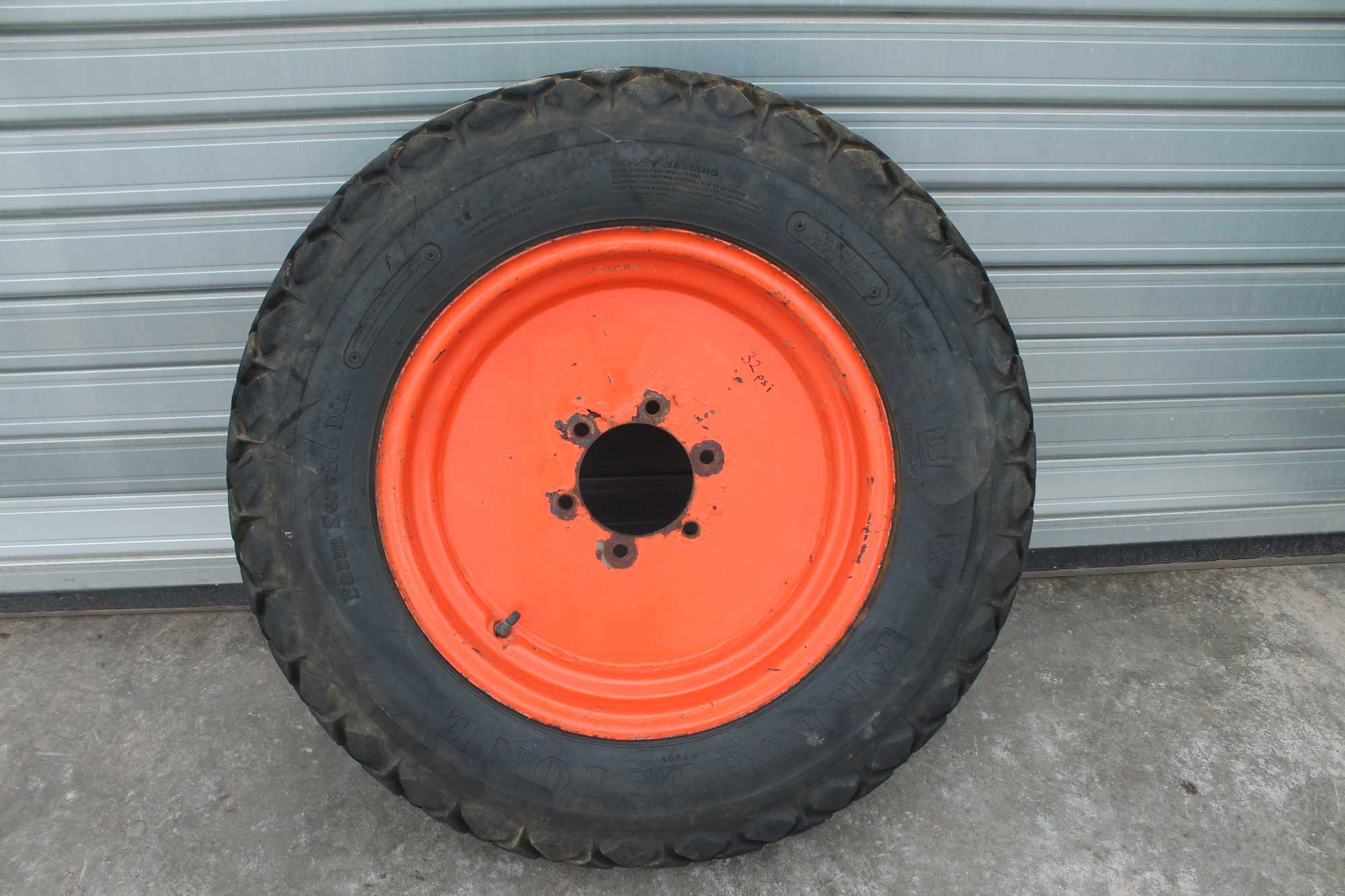 Bridgestone Tyre and Rim