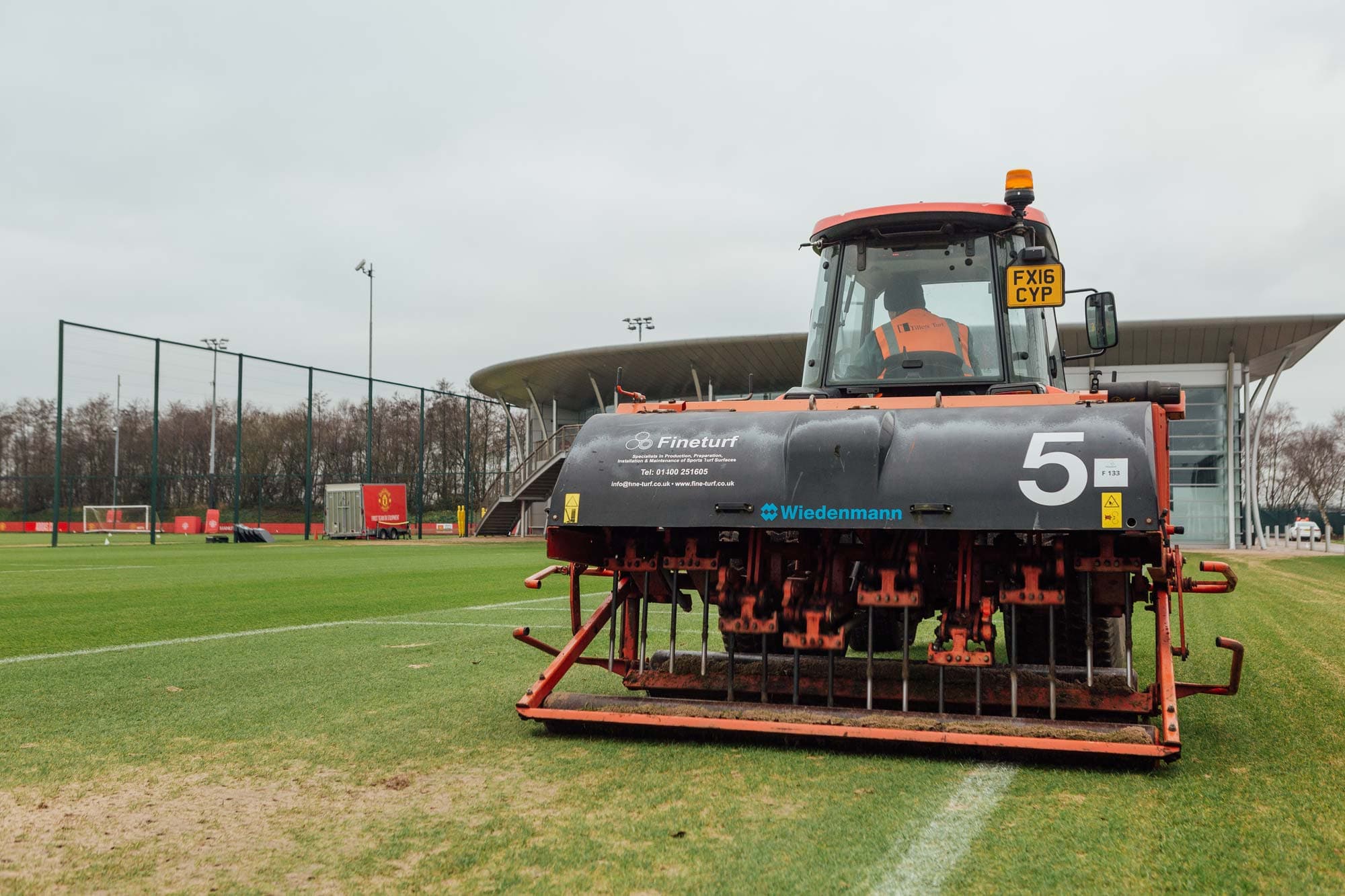 Manchester United FC Carrington Training Complex project photography 3