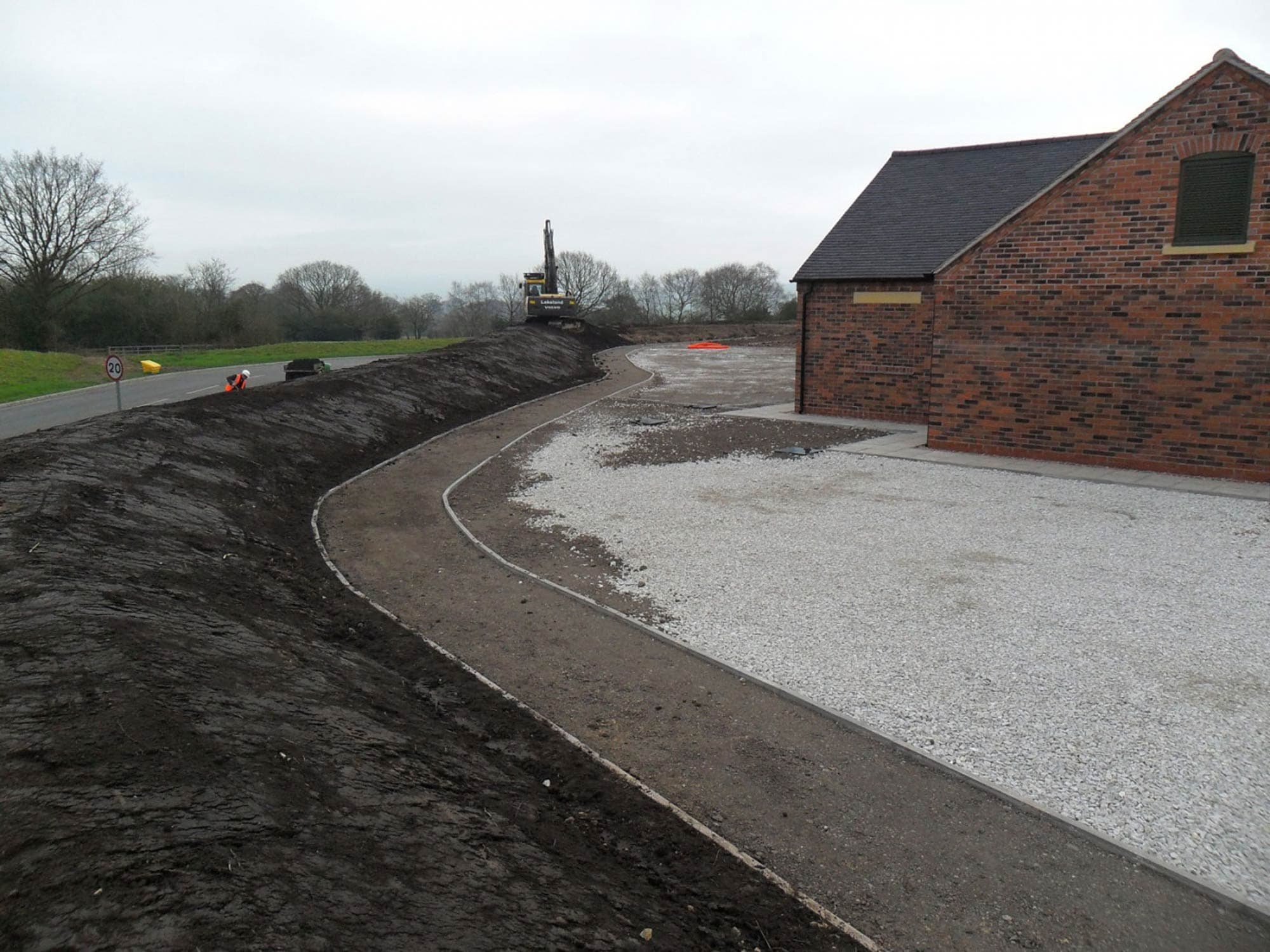 Cheddleton Sports Facility project photography 4