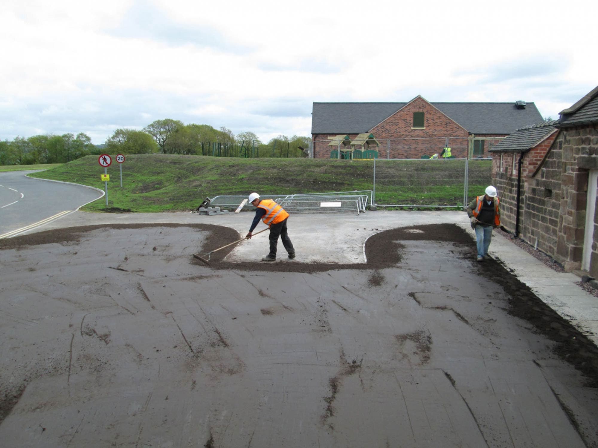 Cheddleton Sports Facility project photography 5