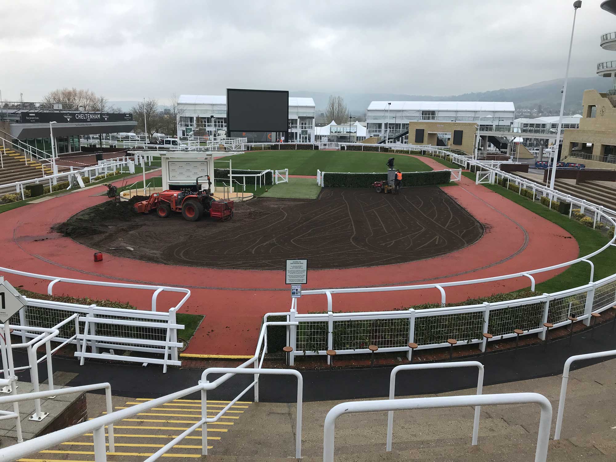 Cheltenham Racecourse project photography 3