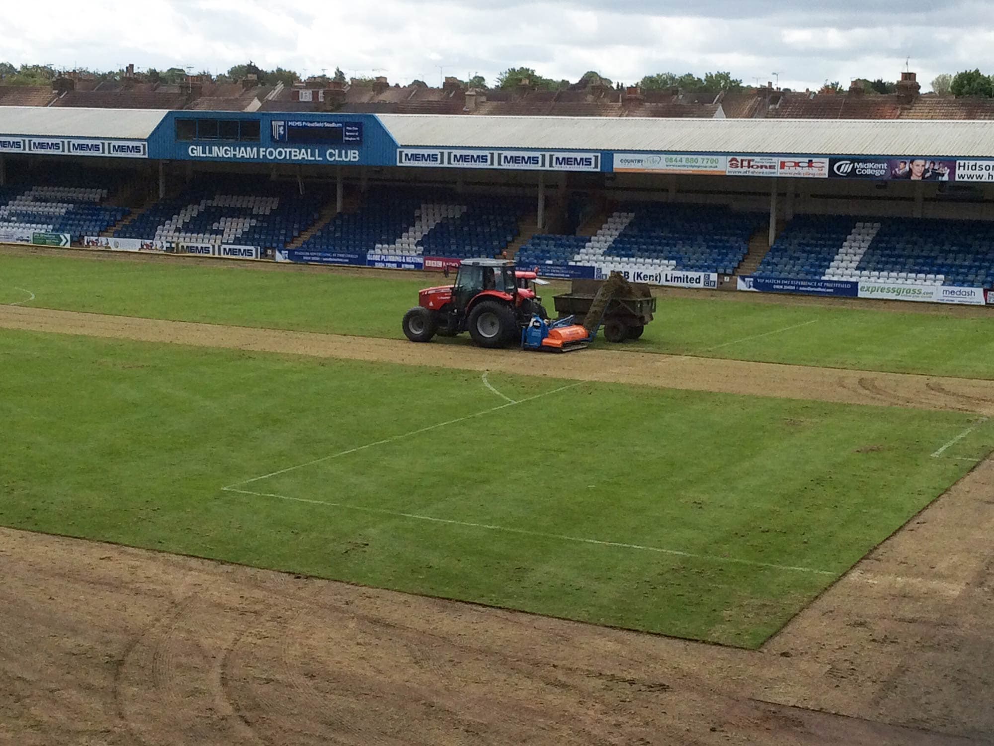 Gillingham FC project photography 4