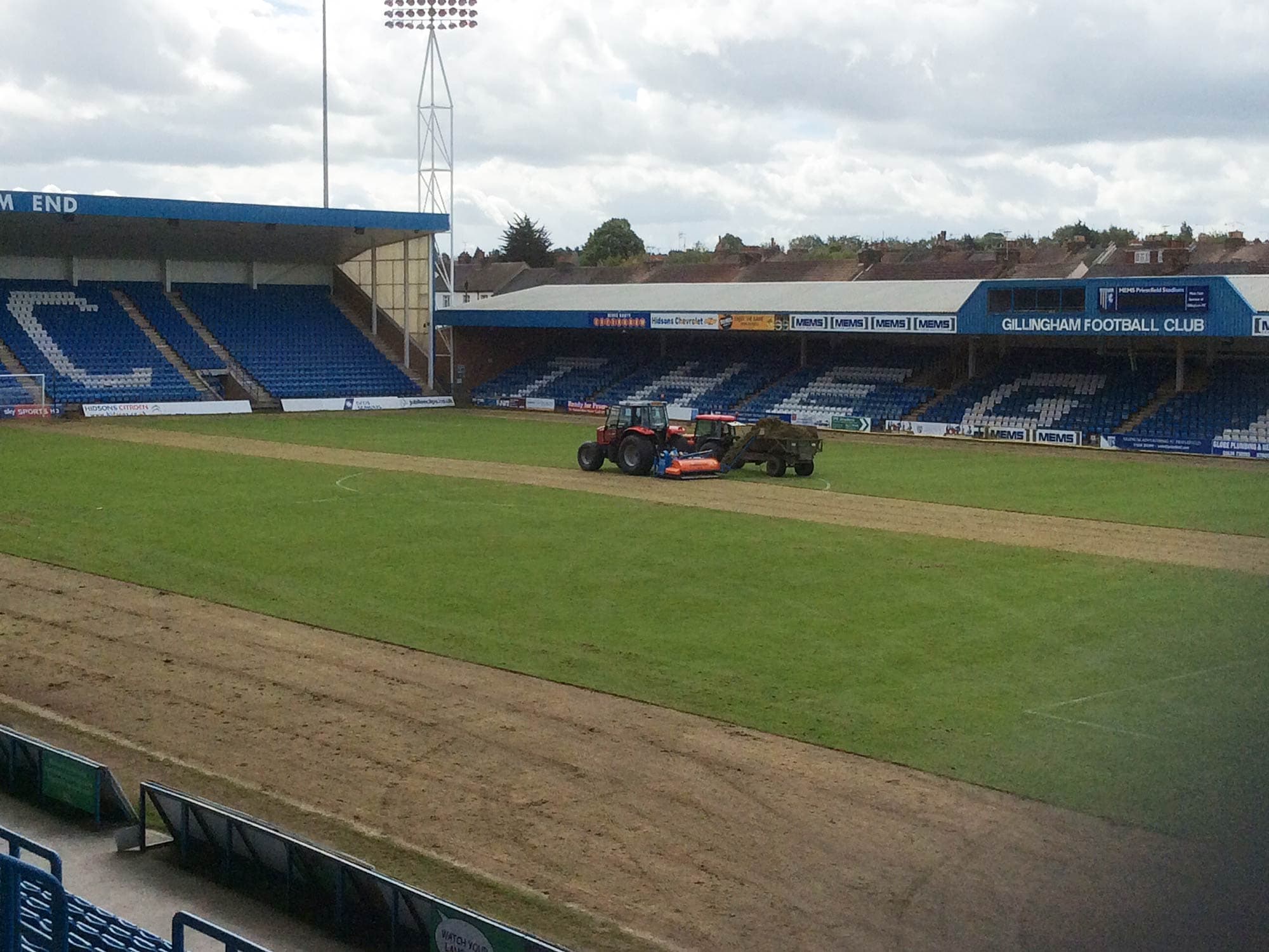 Gillingham FC project photography 5