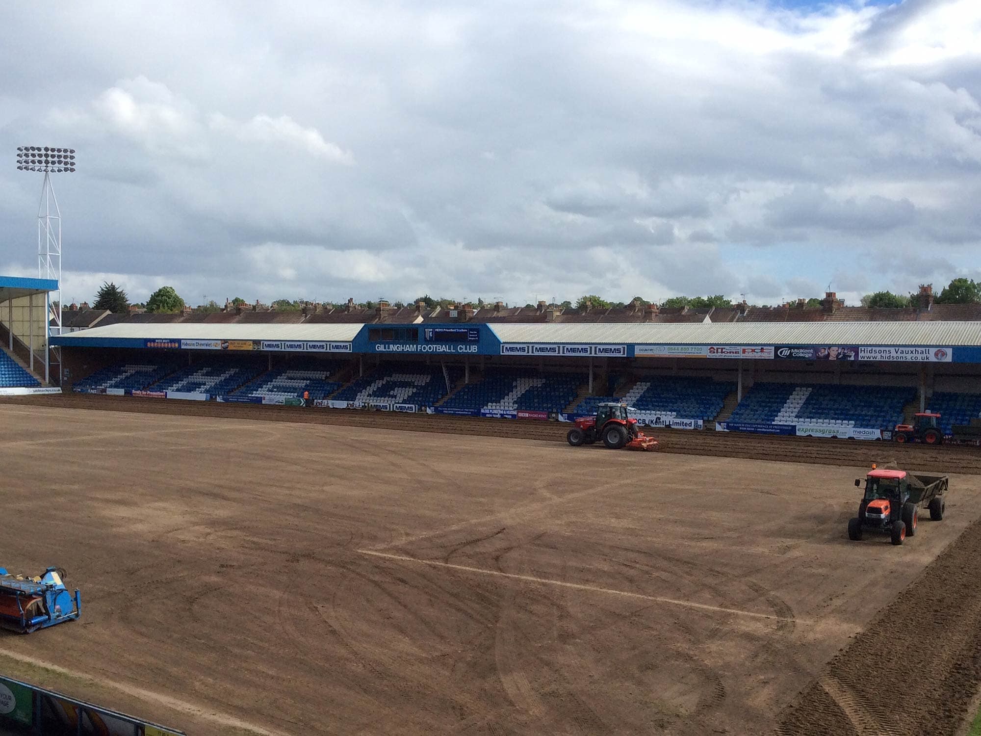 Gillingham FC project photography 6