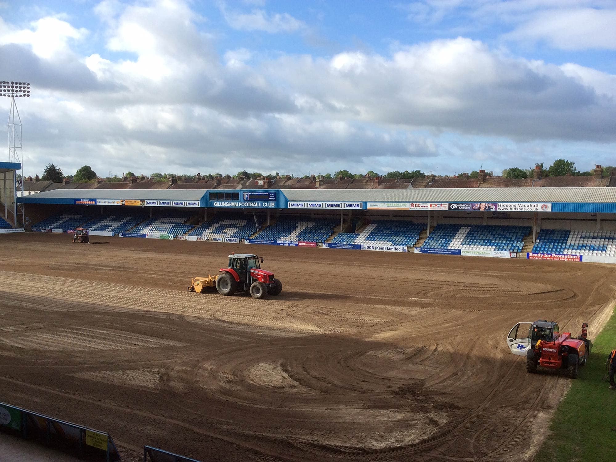 Gillingham FC project photography 8
