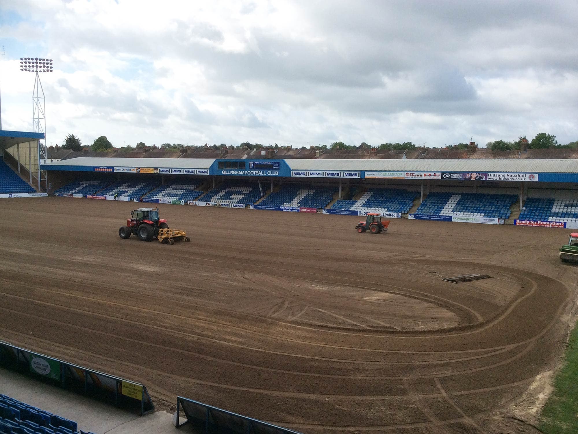 Gillingham FC project photography 9