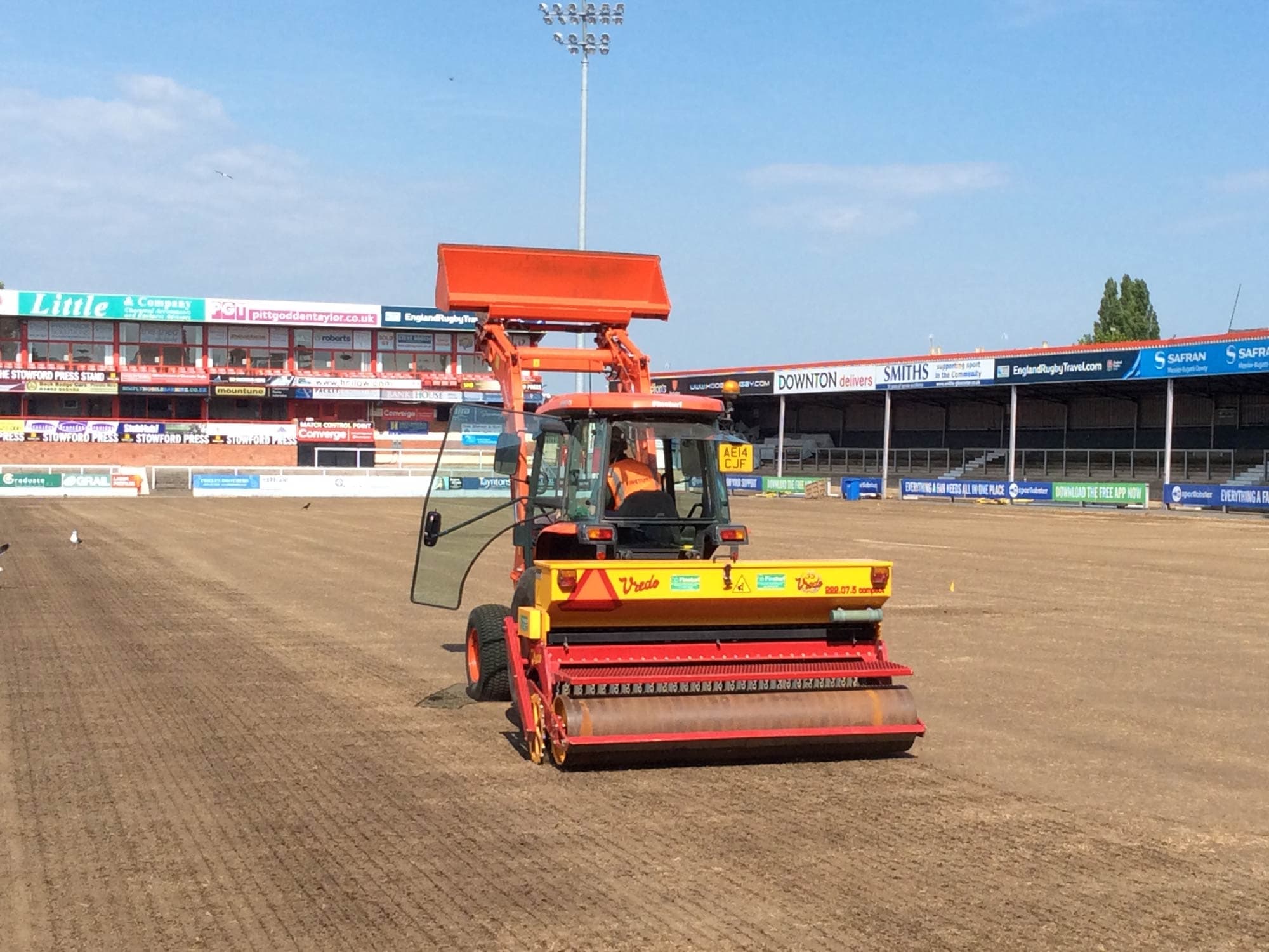 Gloucester Rugby Club project photography 2