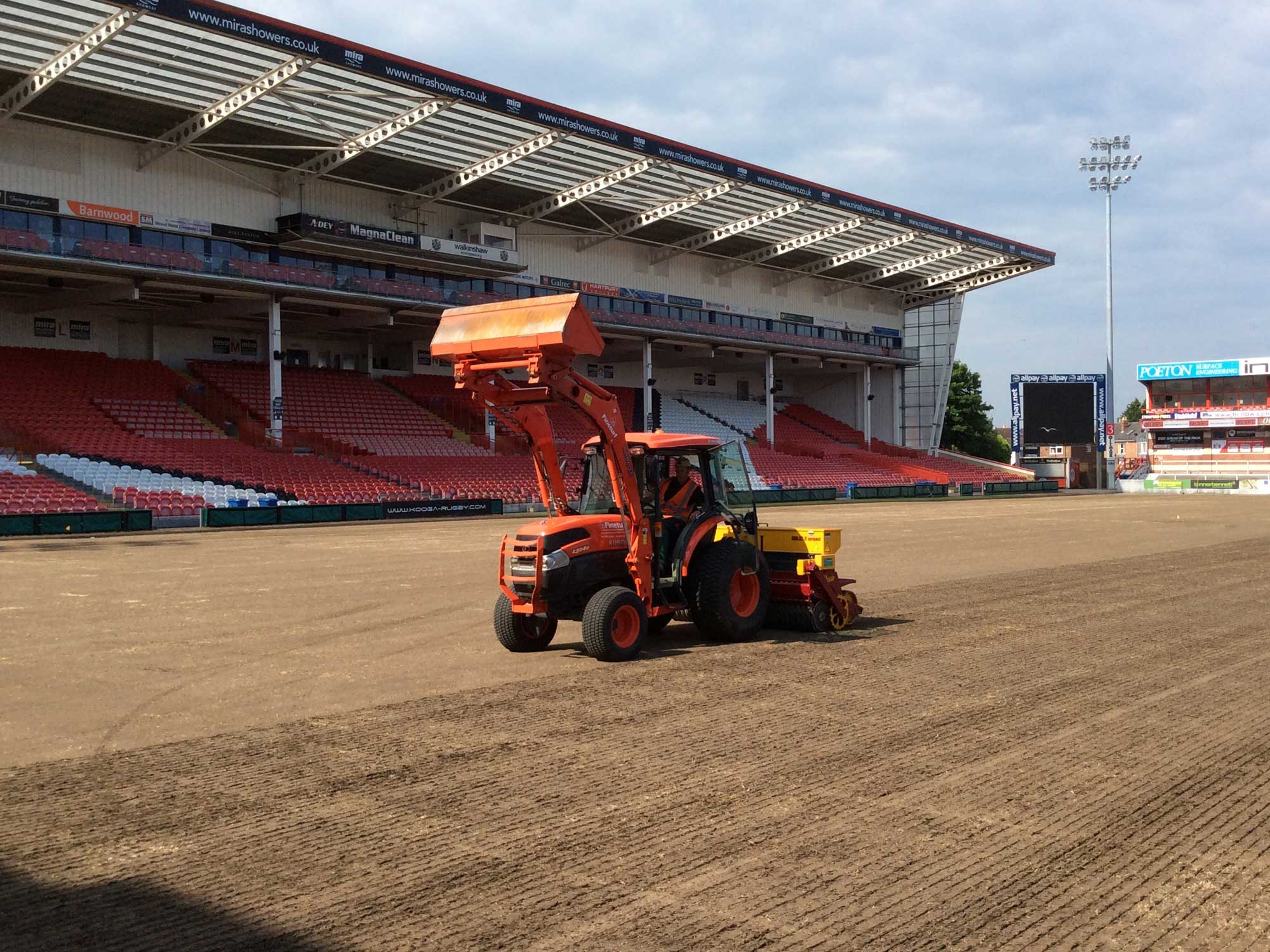 Gloucester Rugby Club project photography 3