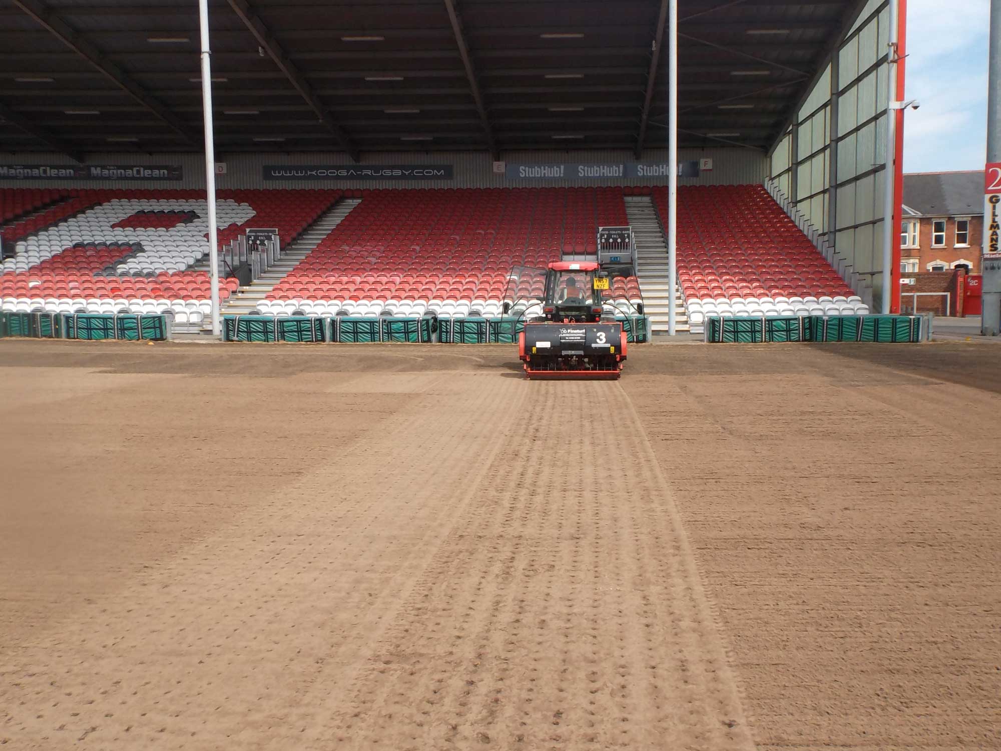 Gloucester Rugby Club project photography 4