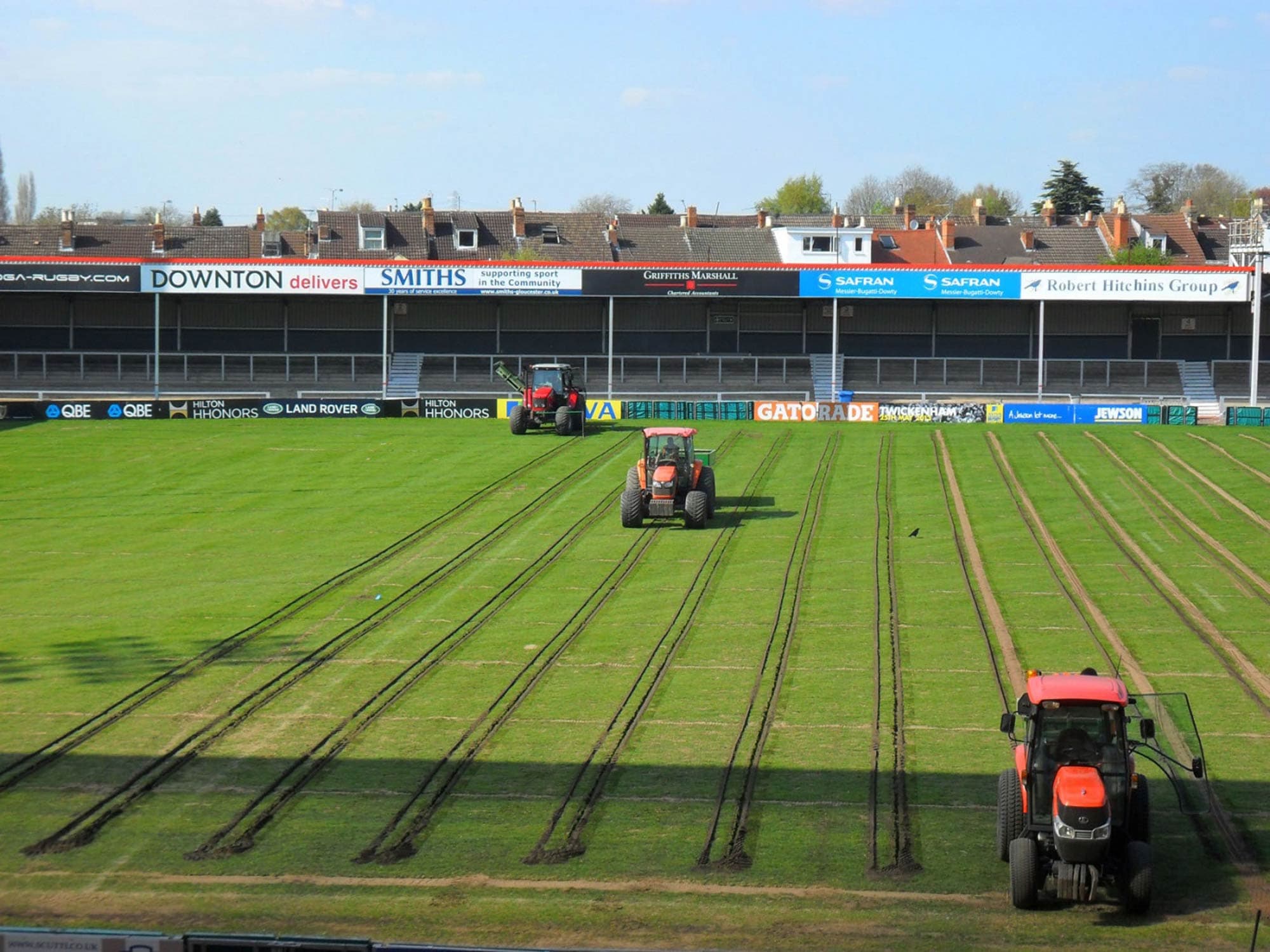 Gloucester Rugby Club project photography 12