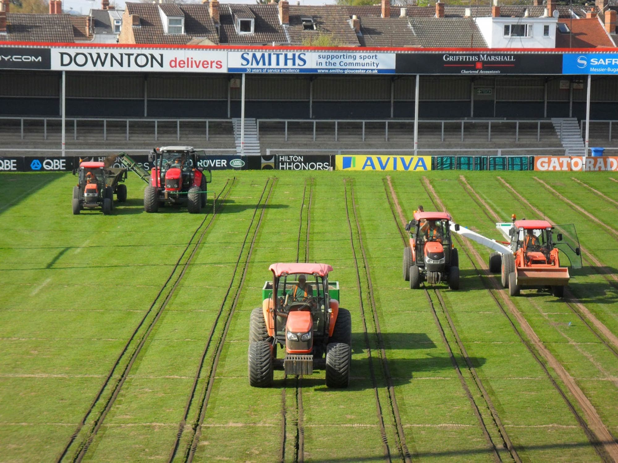 Gloucester Rugby Club project photography 13