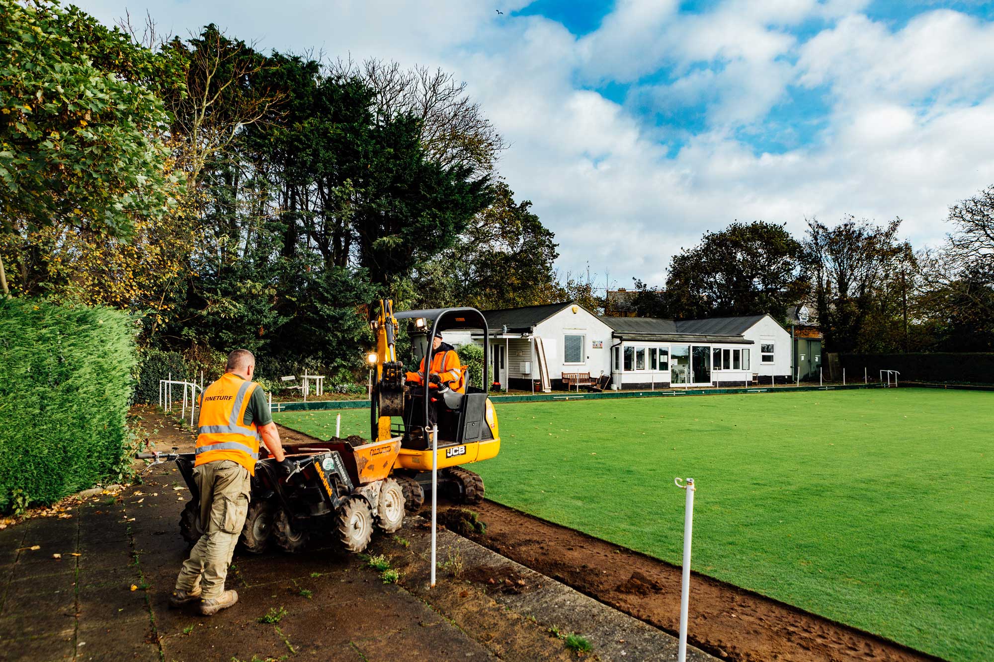 Hunstanton Bowls Club project photography 7