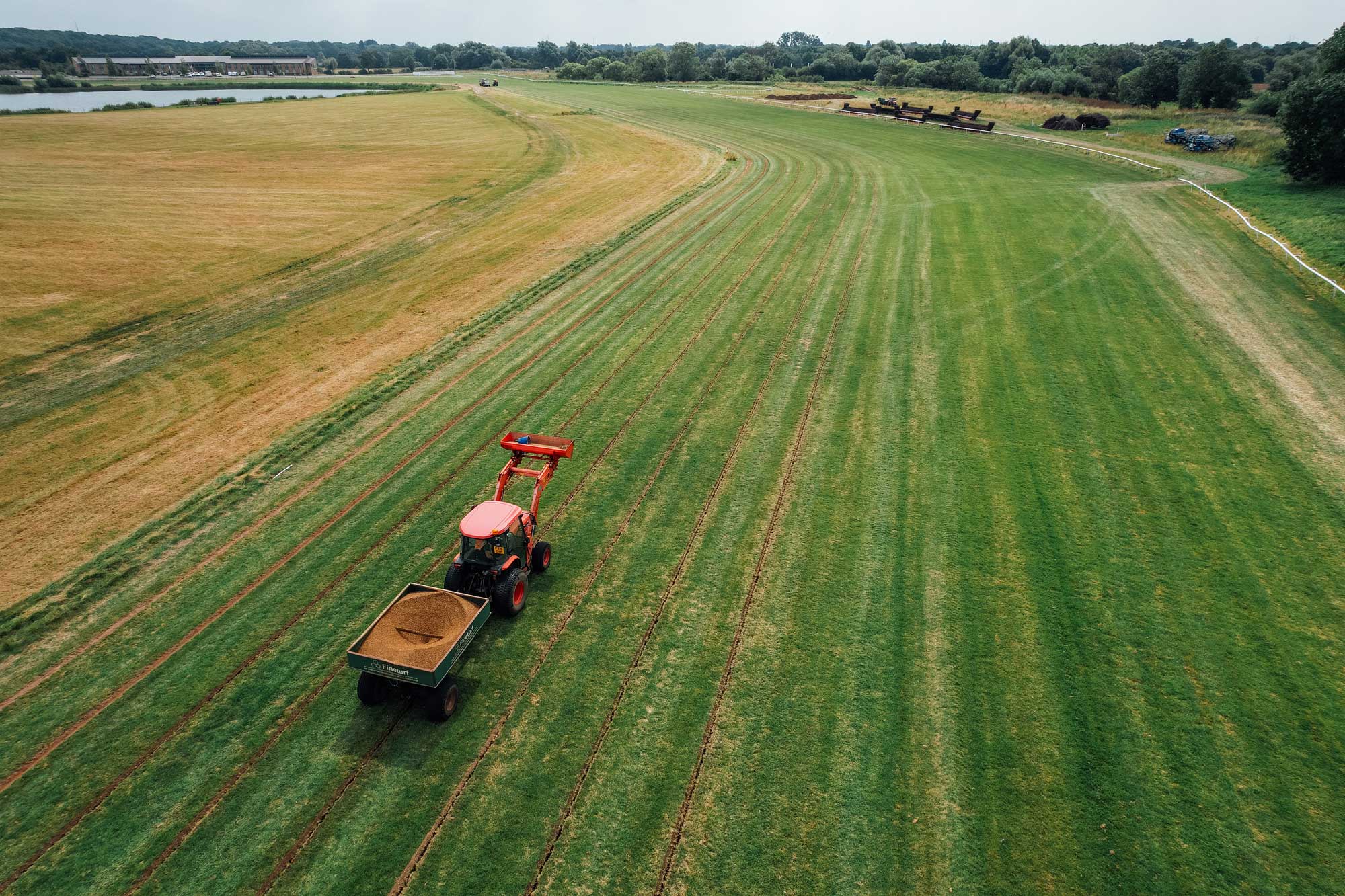 Huntingdon Racecourse project photography 3