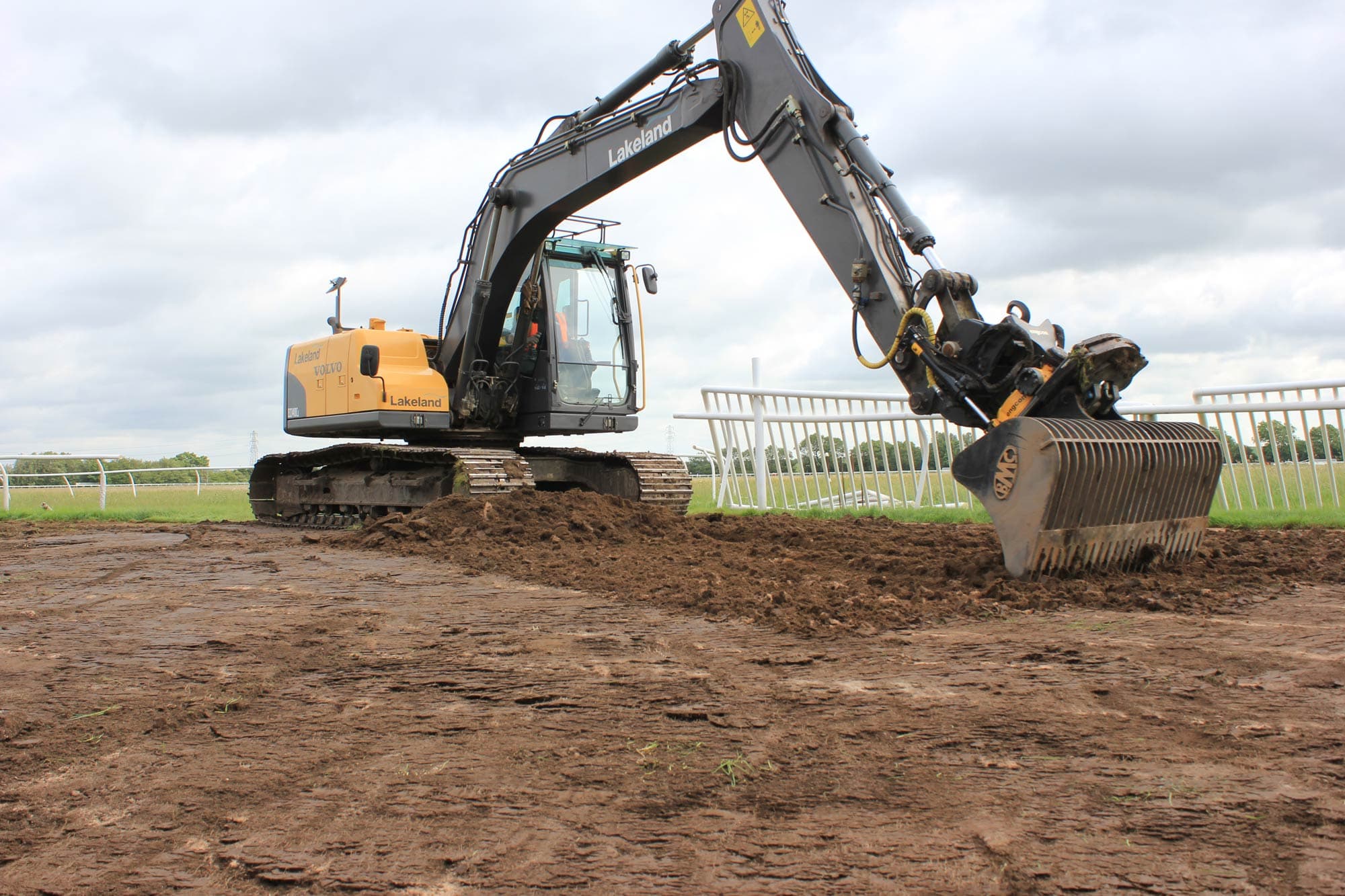 Huntingdon Racecourse project photography 12