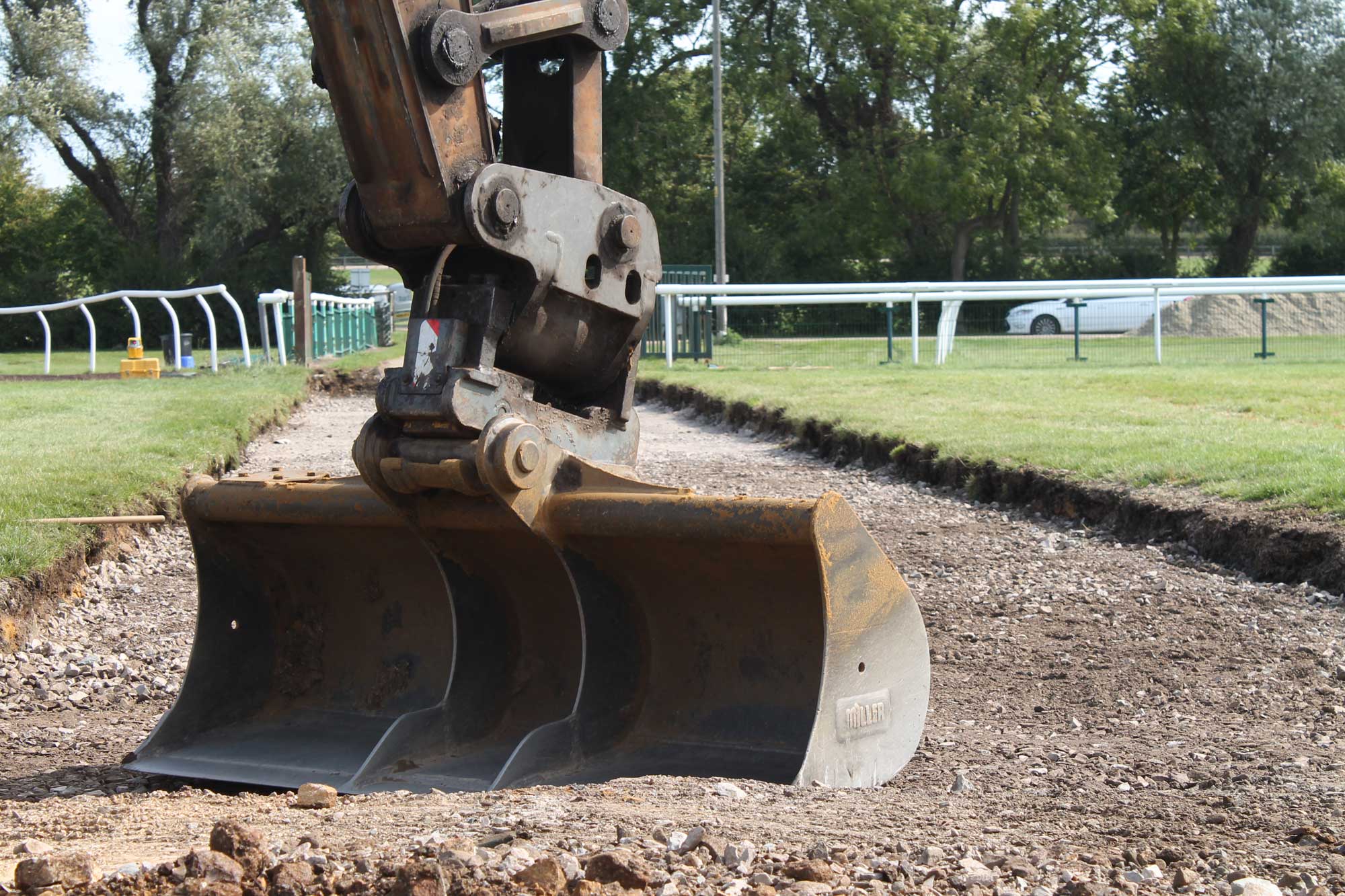 Huntingdon Racecourse project photography 4