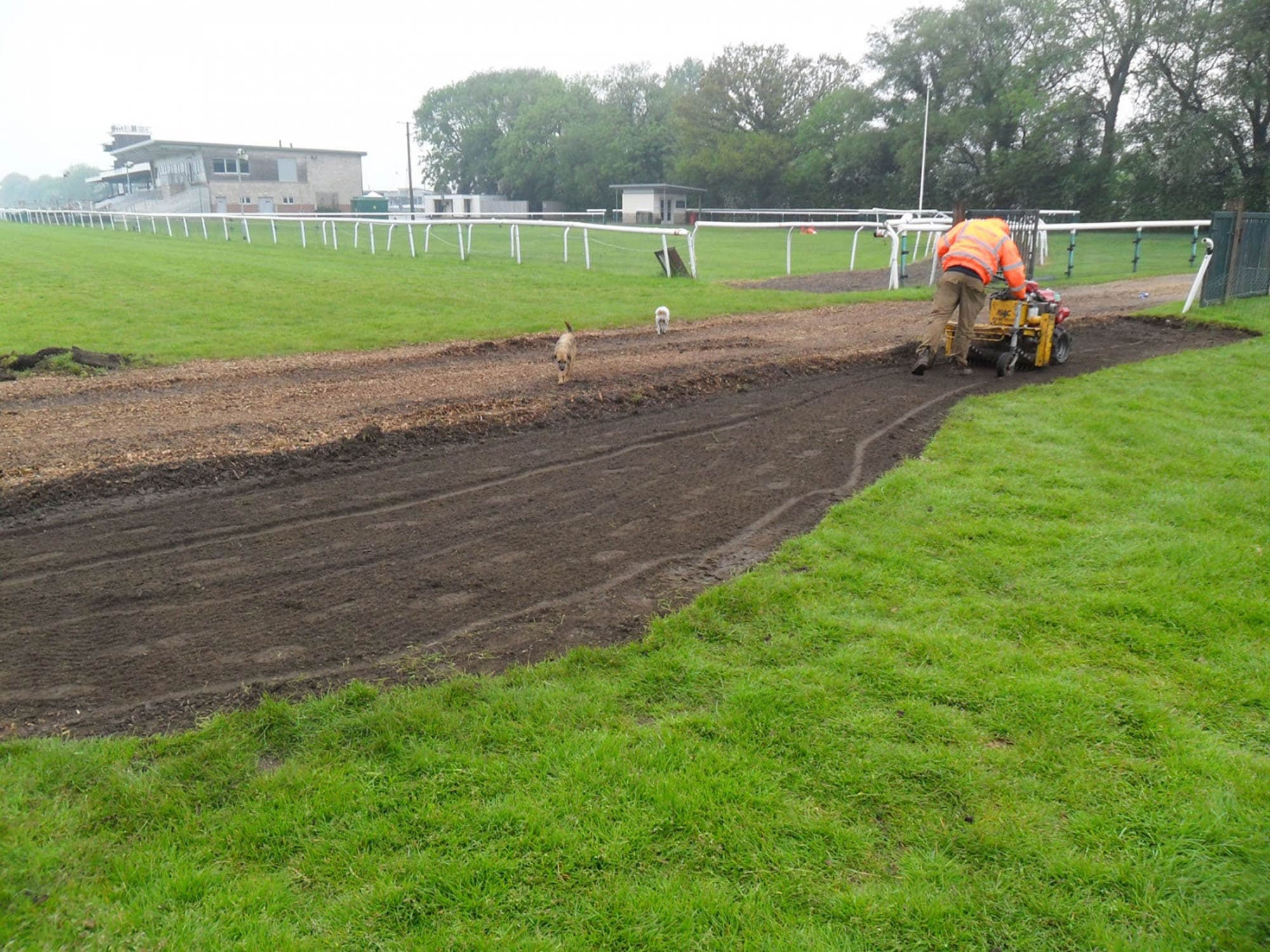 Huntingdon Racecourse project photography 3