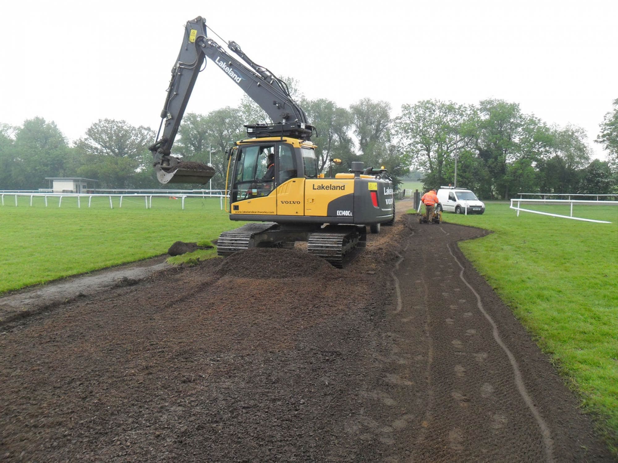 Huntingdon Racecourse project photography 8