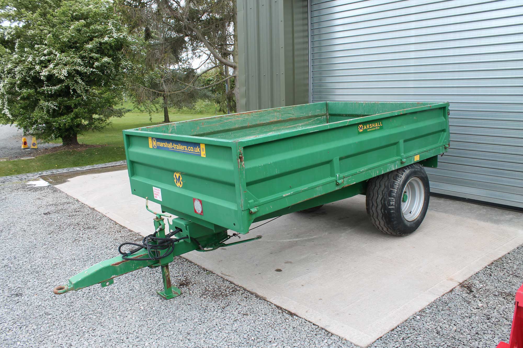 Marshalls 4T Tipper Trailer