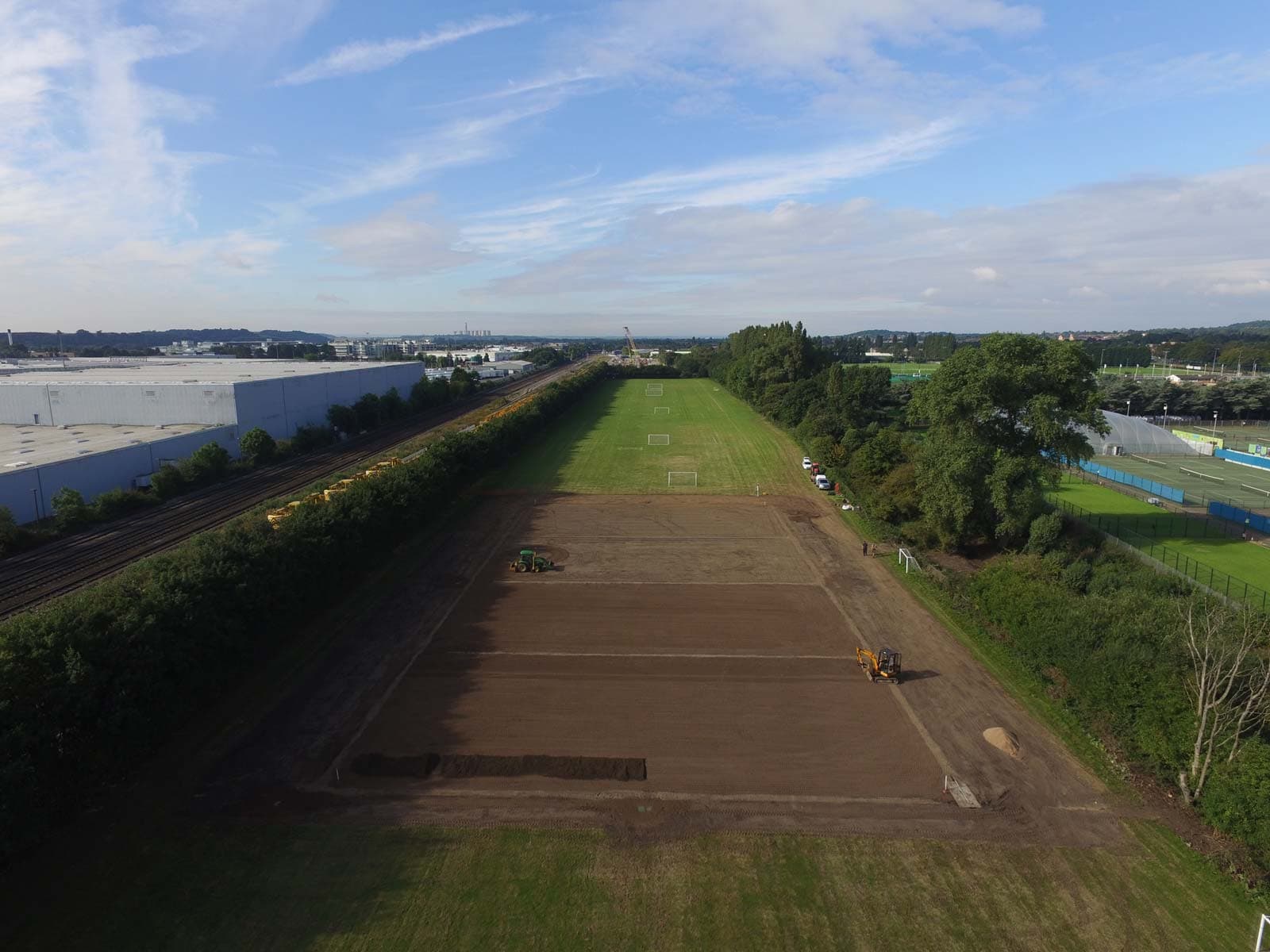 Nottingham Tennis Centre project photography 17
