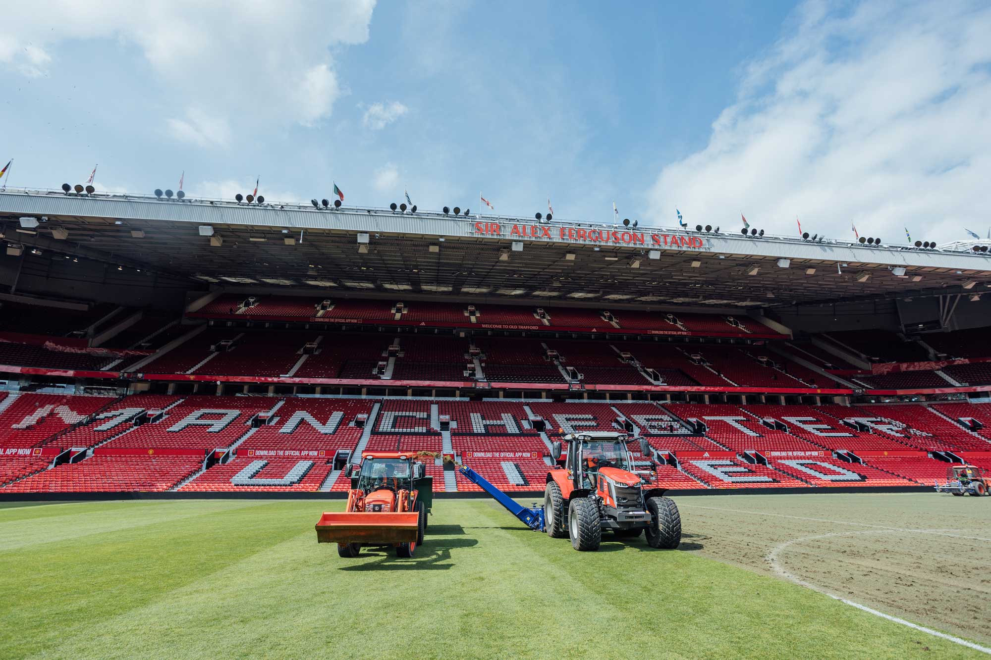 Manchester United Football Club project photography 3