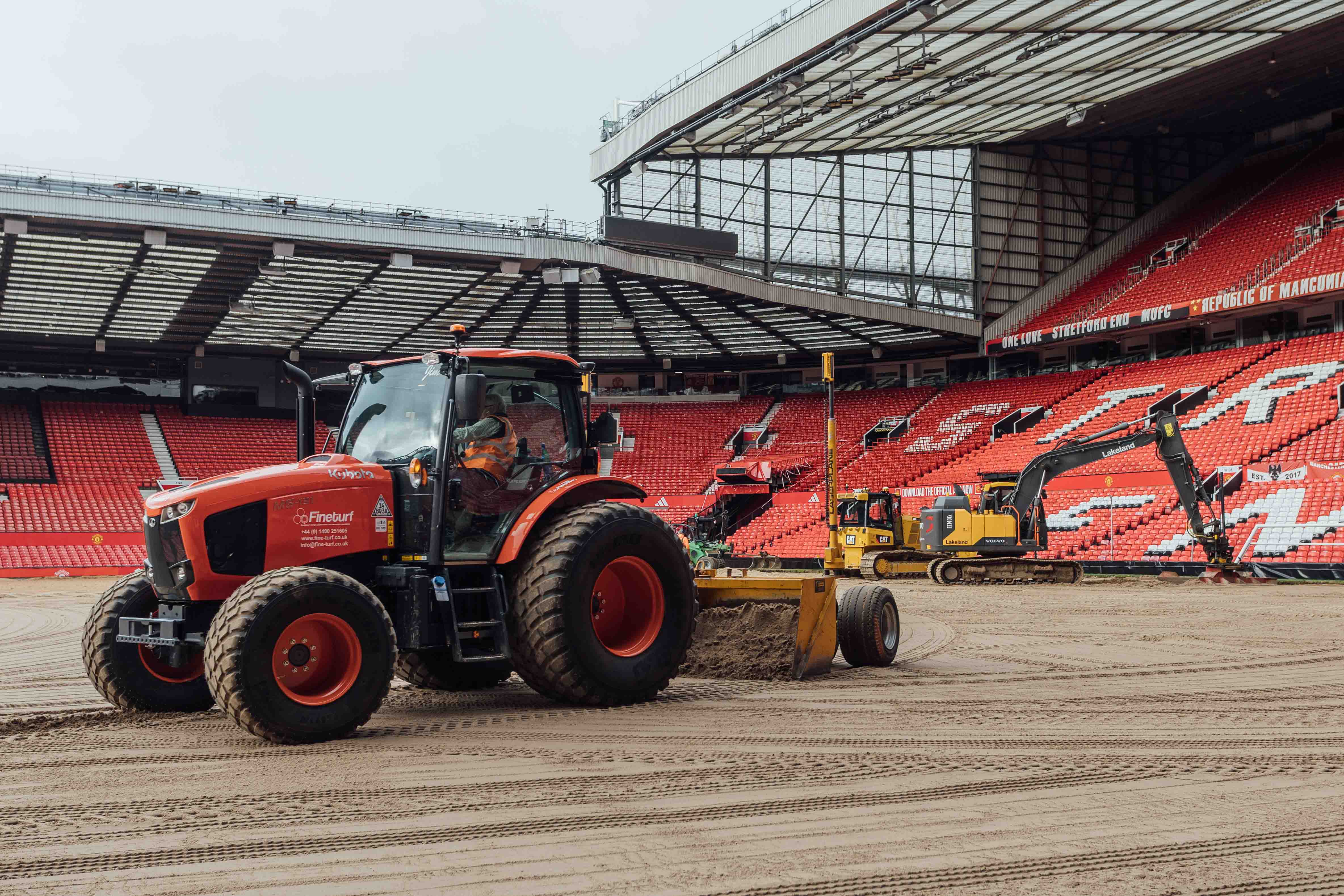 Rebuilding Old Trafford, the Theatre of Dreams project photography 11