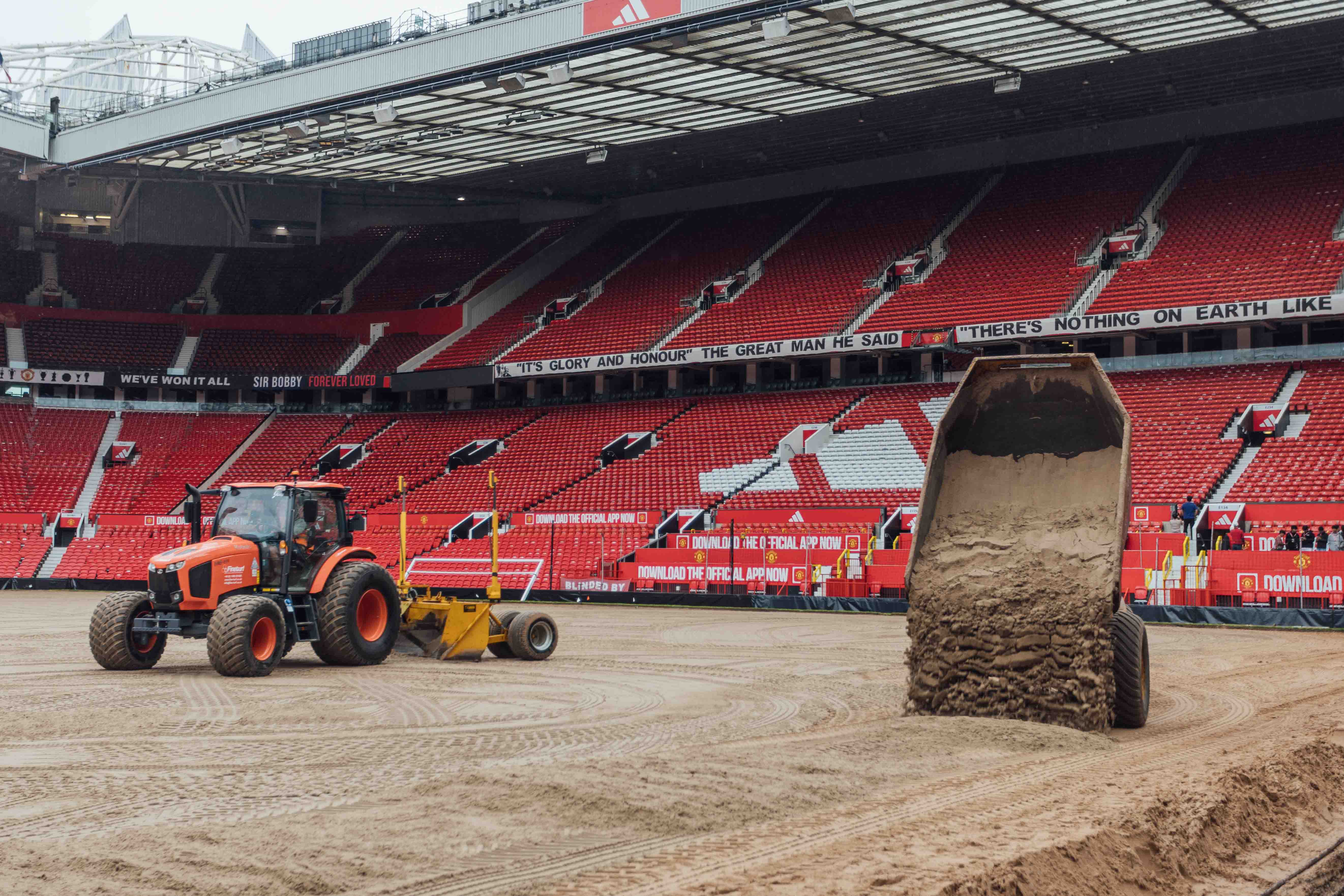 Rebuilding Old Trafford, the Theatre of Dreams project photography 14