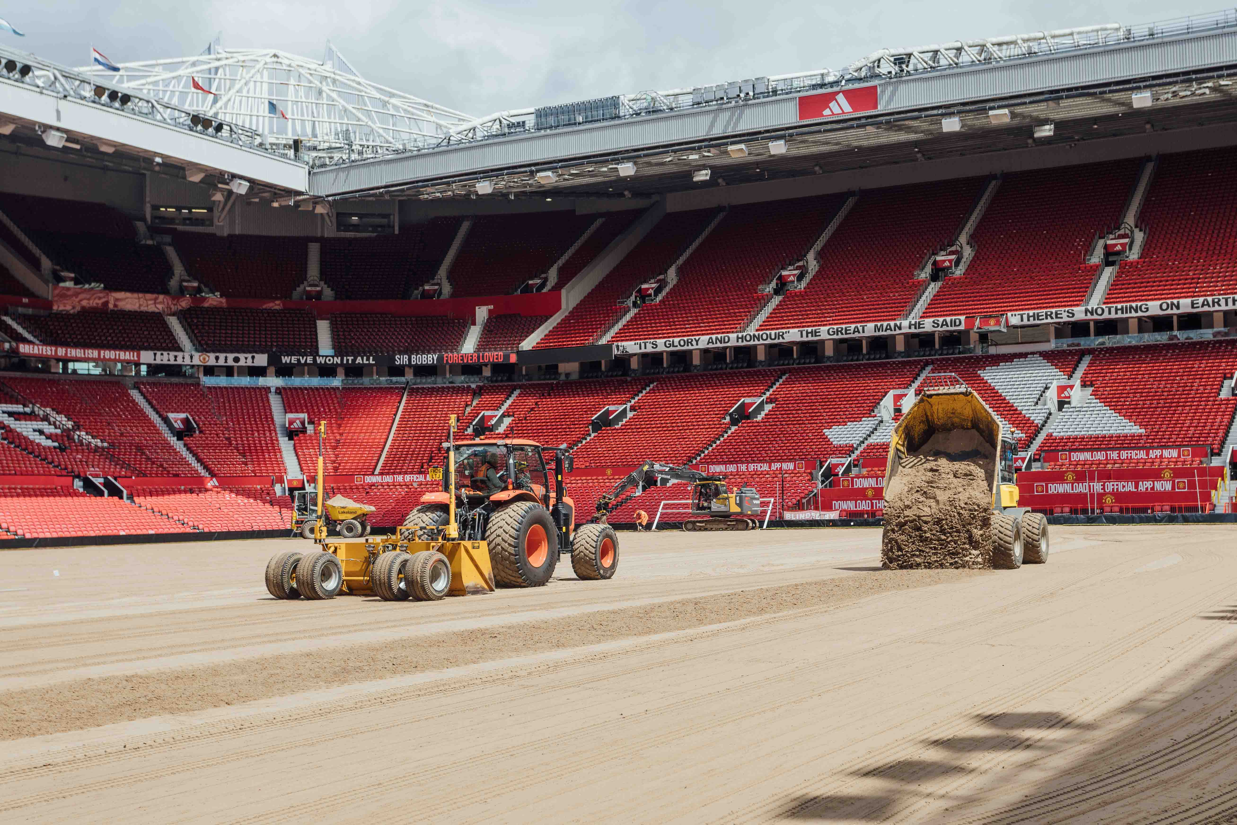 Rebuilding Old Trafford, the Theatre of Dreams project photography 17