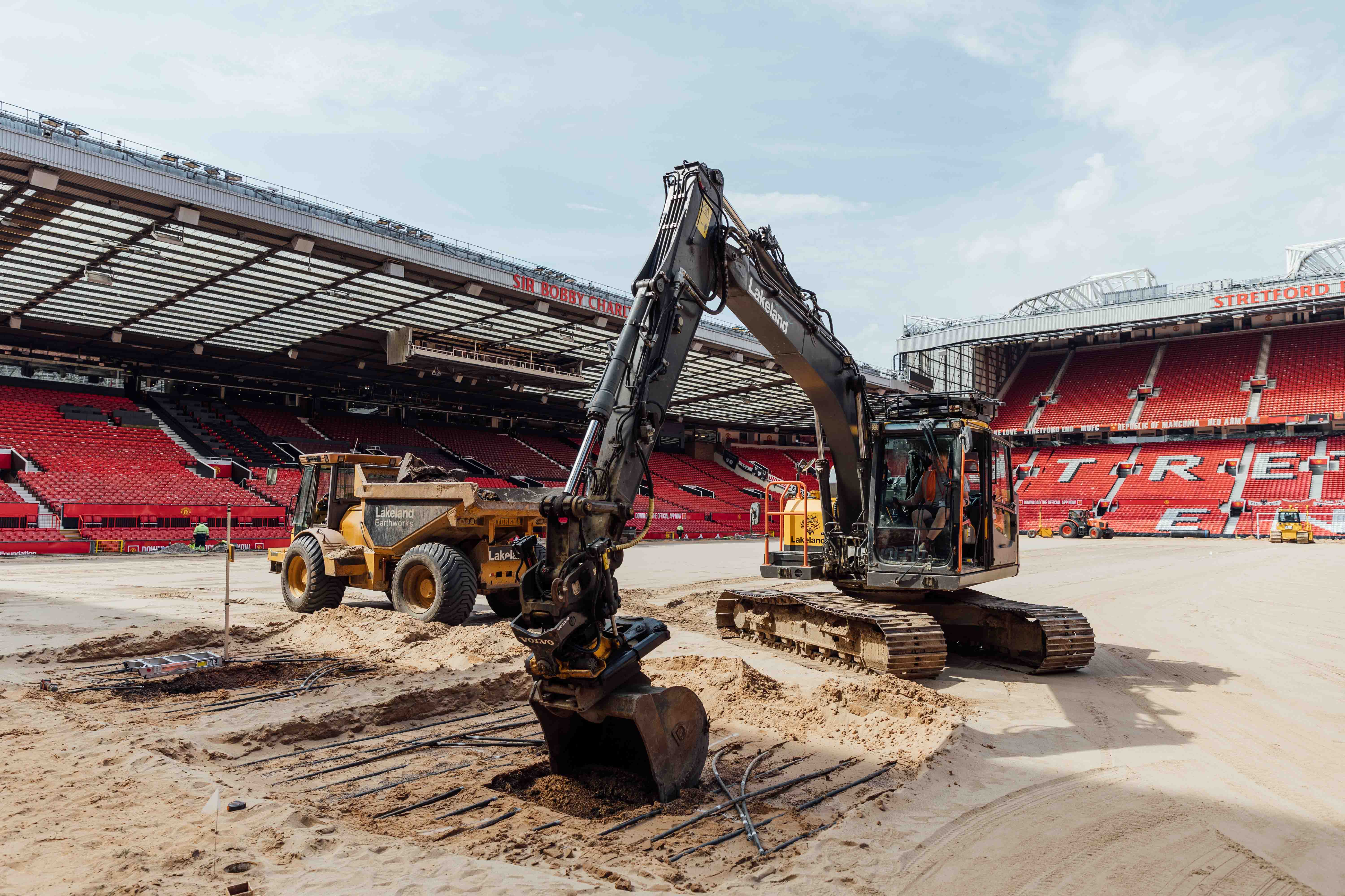Rebuilding Old Trafford, the Theatre of Dreams project photography 18
