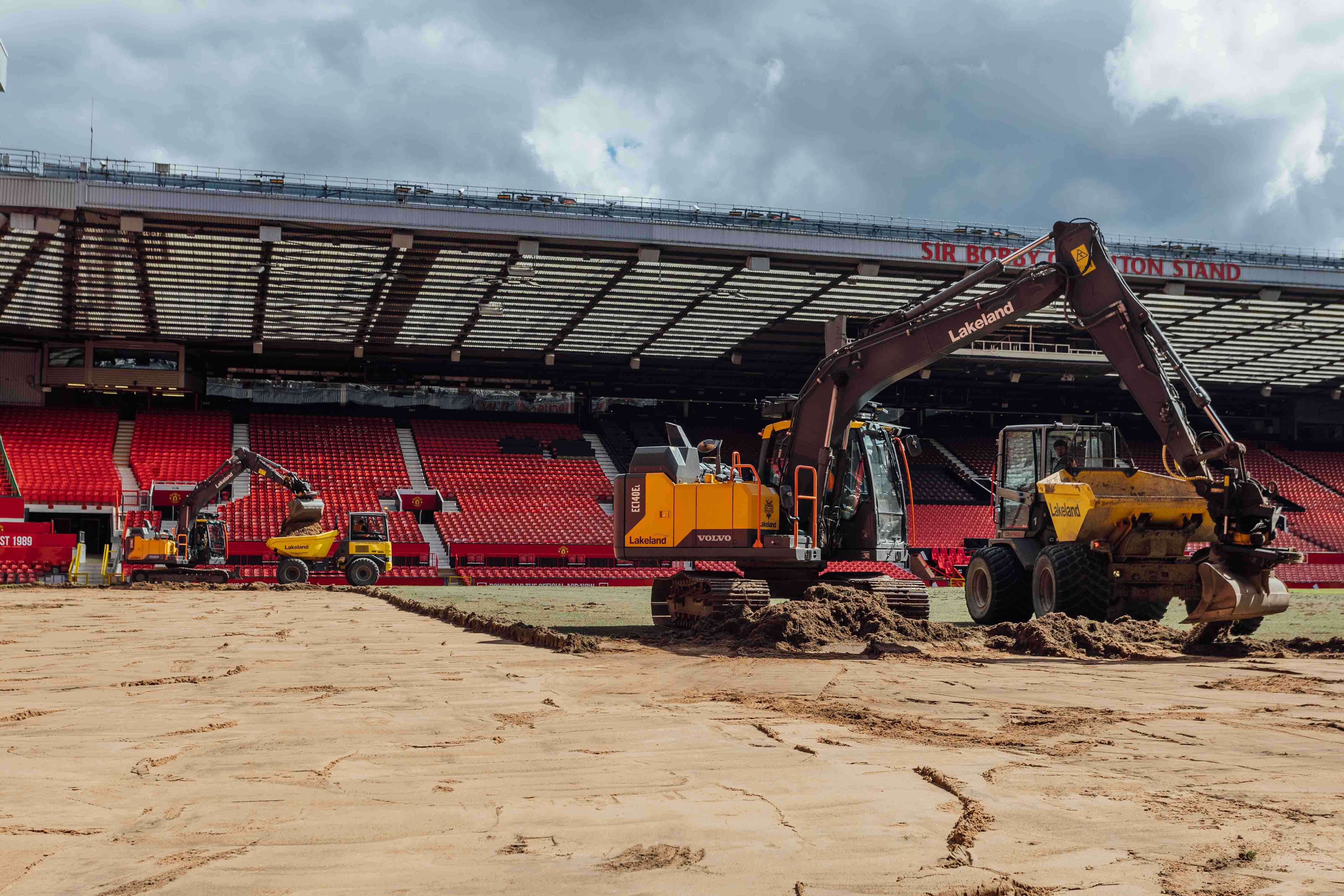 Rebuilding Old Trafford, the Theatre of Dreams project photography 2